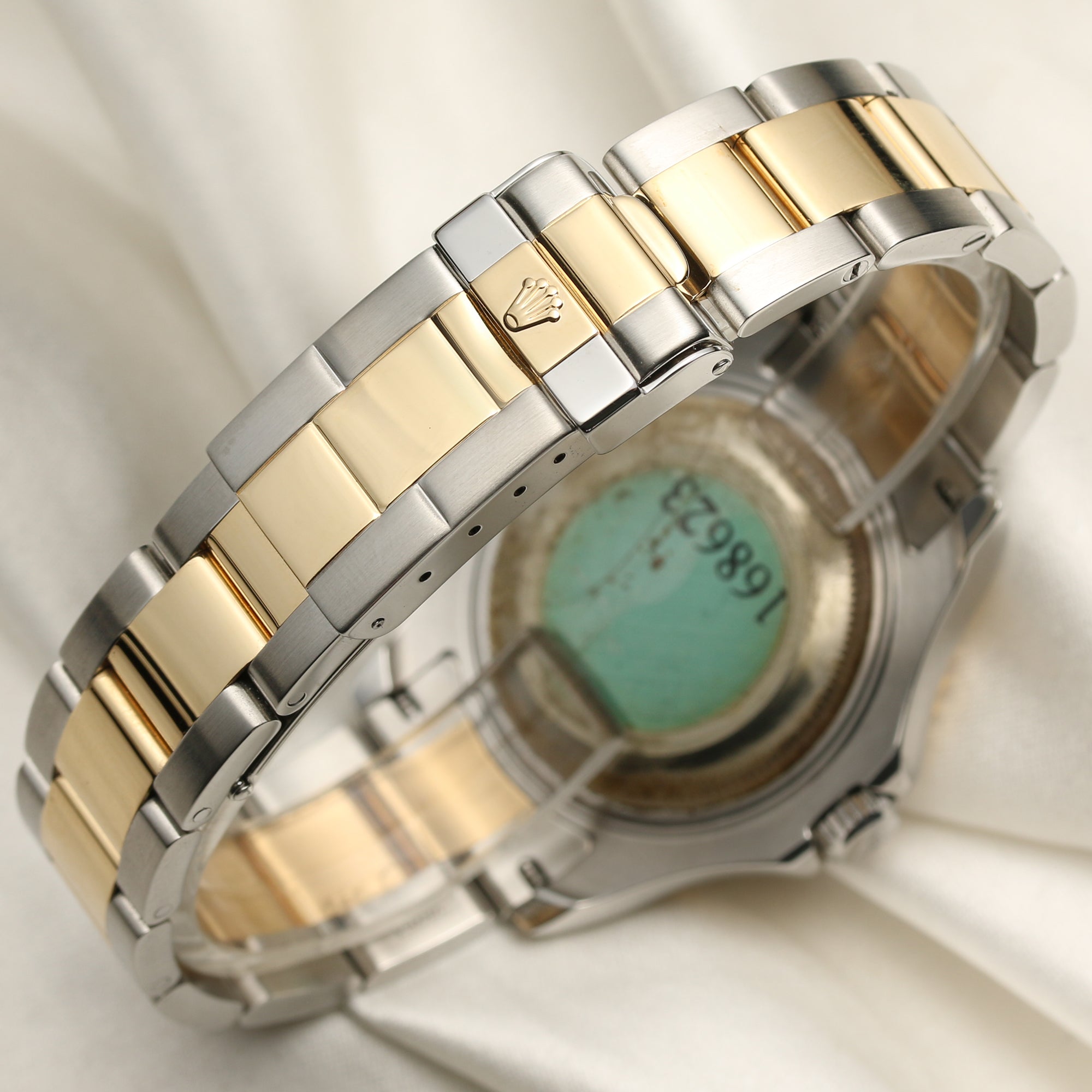 Rolex Yachtmaster Steel & Gold Second Hand Watch Collectors 7