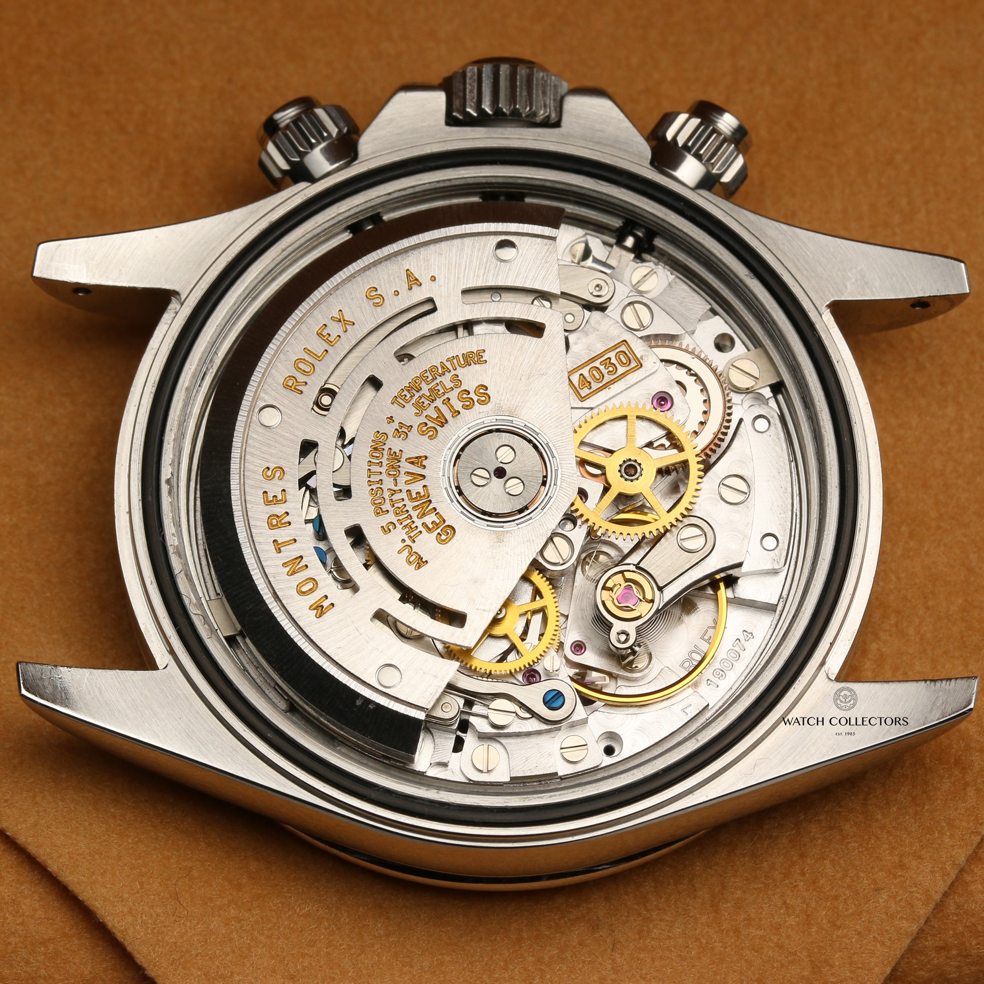 Rolex Zenith Daytona 16500 Stainless Steel Second Hand Watch Collectors 7