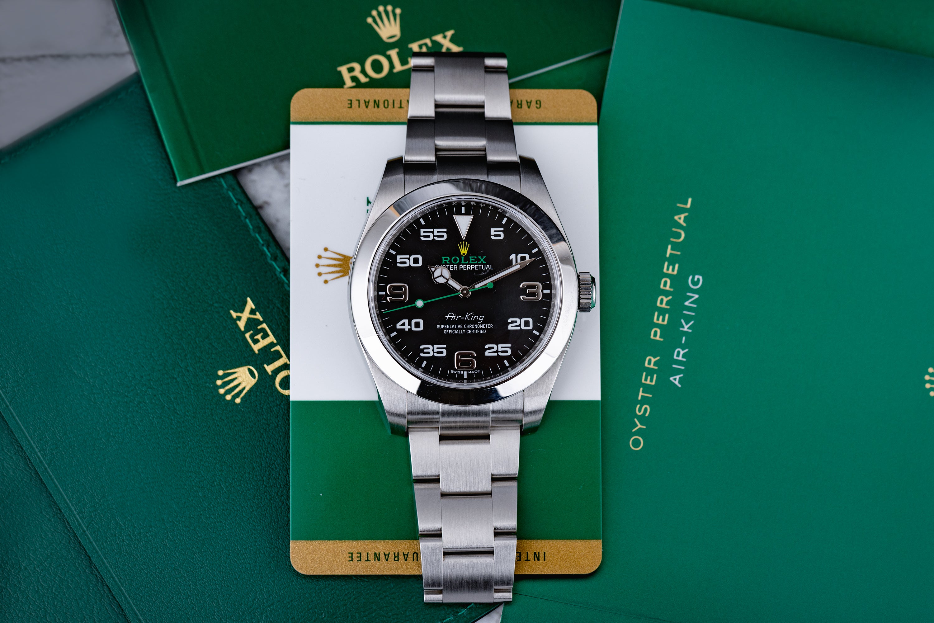 Rolex Air-King | REF. 116900 | Box & Papers | 2019 | Stainless Steel