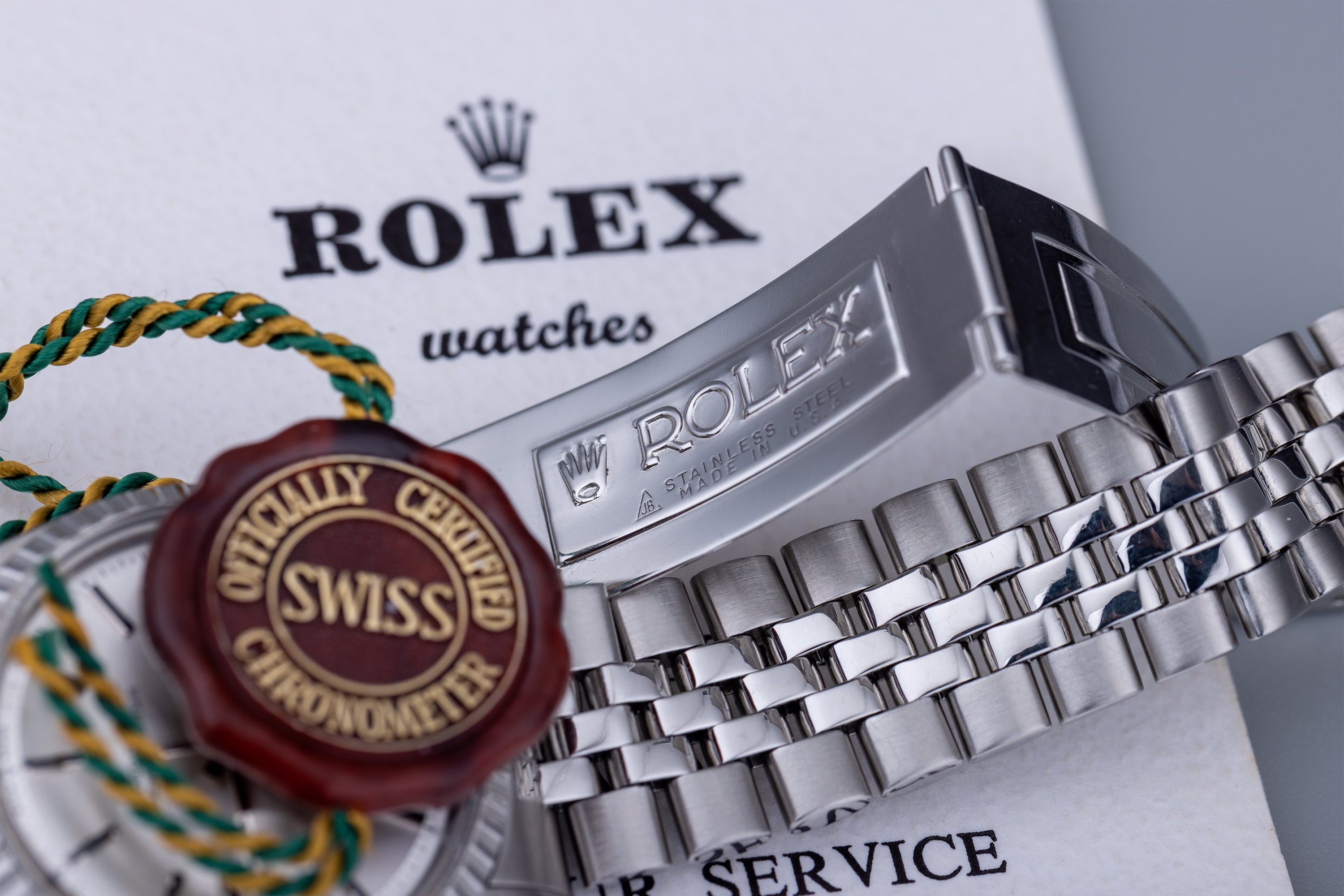 Rolex DateJust | REF. 1603/0 | Silver Dial | 1966 | Box & Papers | Stainless Steel