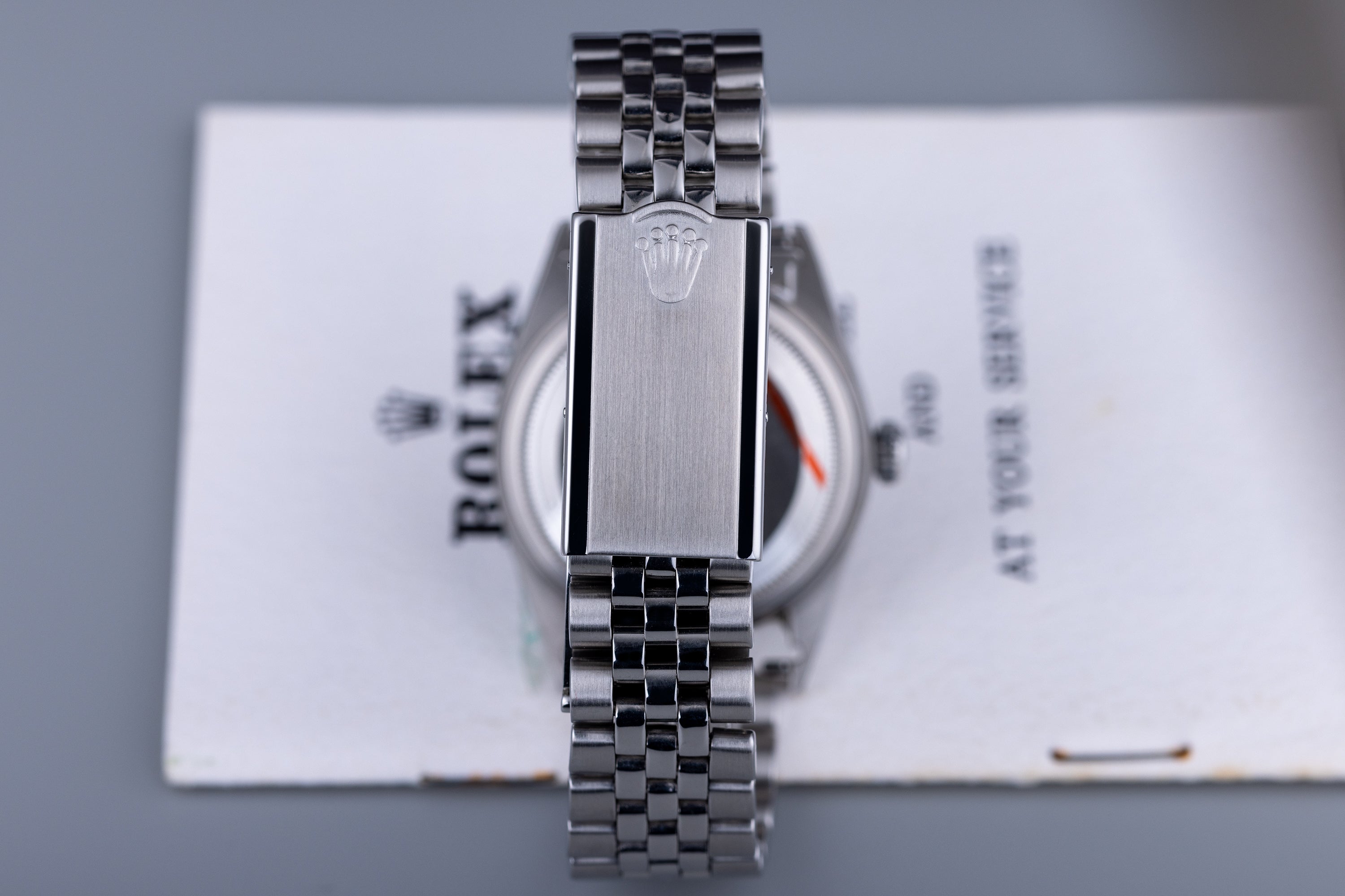 Rolex DateJust | REF. 1603/0 | Silver Dial | 1966 | Box & Papers | Stainless Steel