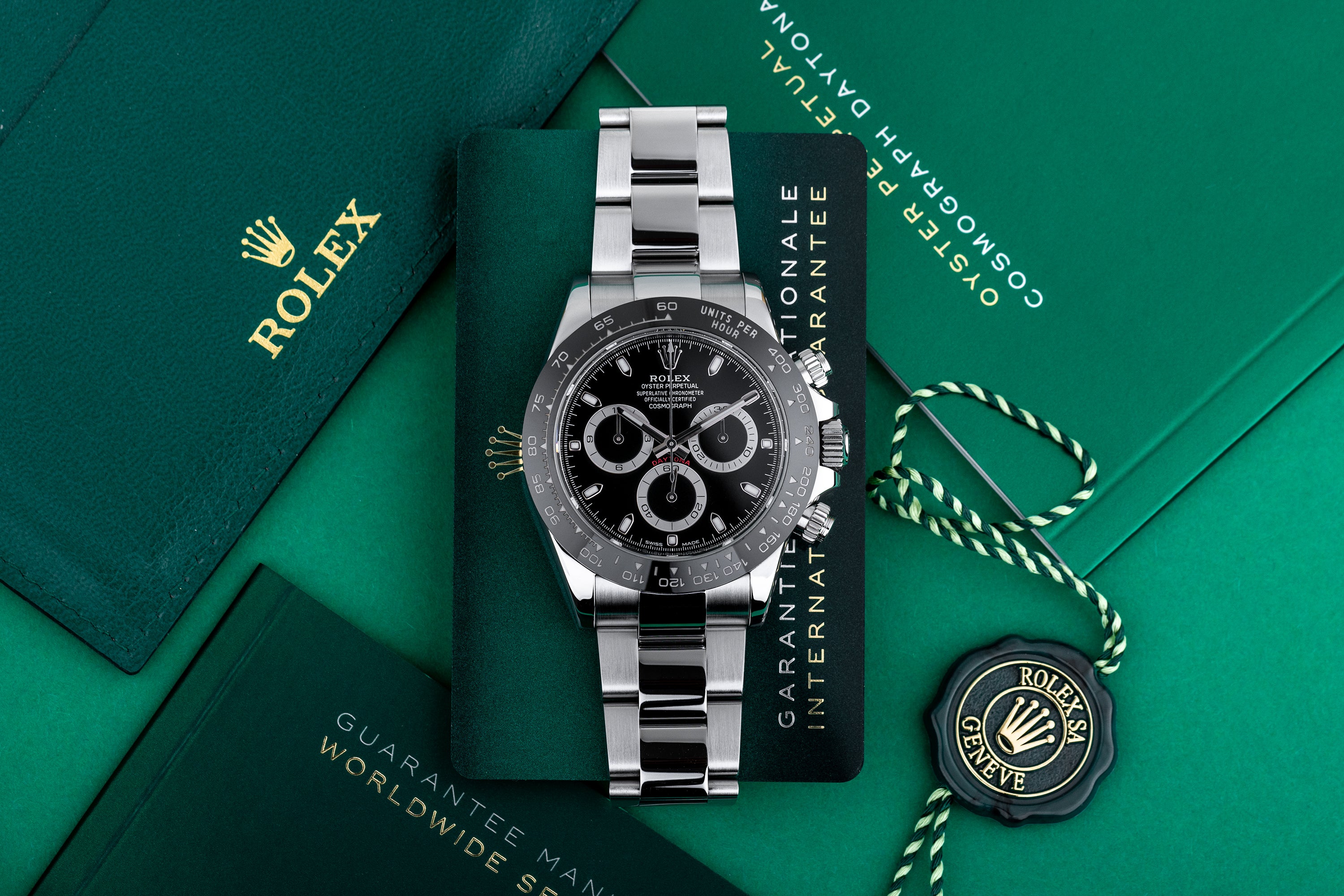 Rolex Daytona | REF. 116500LN | Black Dial | 2021 | Box & Papers | Stainless Steel
