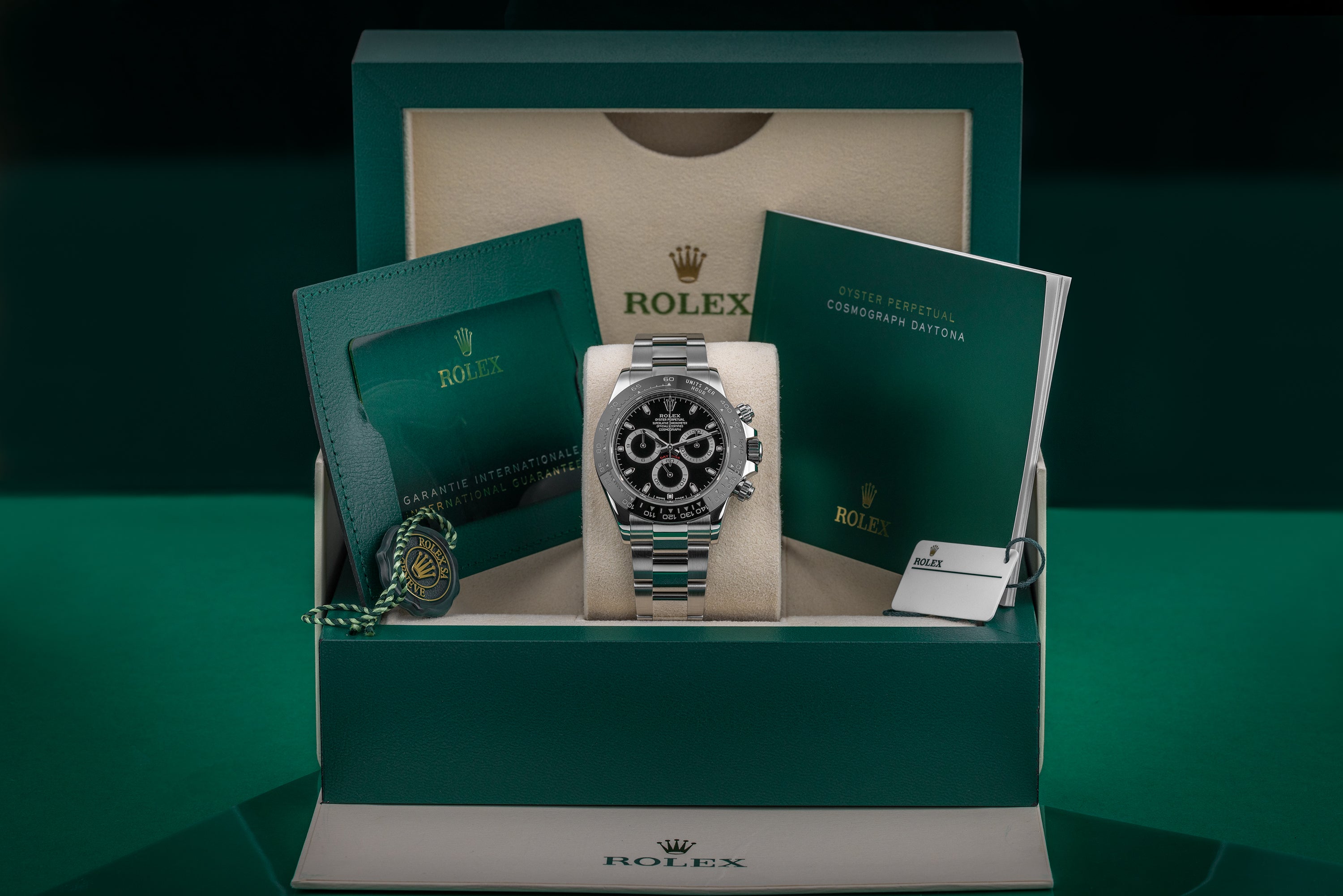 Rolex Daytona | REF. 116500LN | Black Dial | 2021 | Box & Papers | Stainless Steel