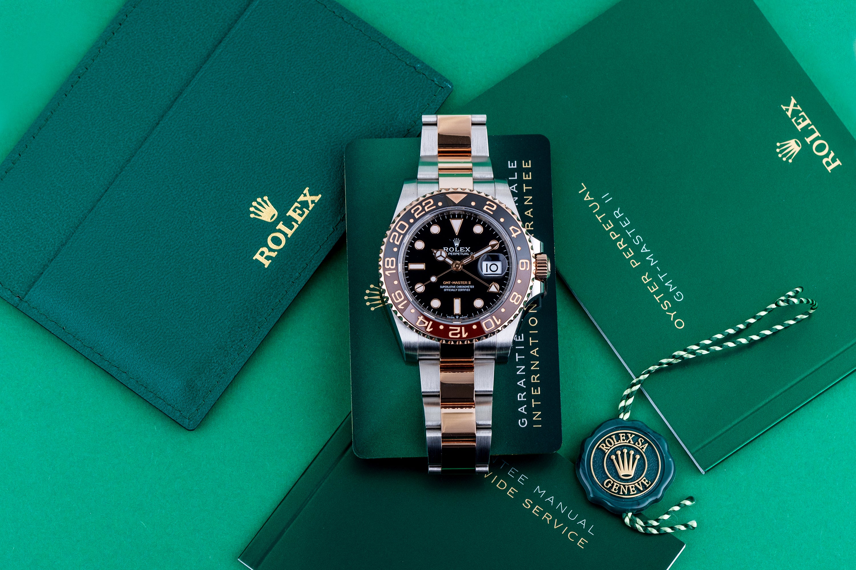 Rolex GMT-Master II 'Rootbeer' | REF. 126711CHNR | Box & Papers | 2021 | Stainless Steel & 18k Rose Gold