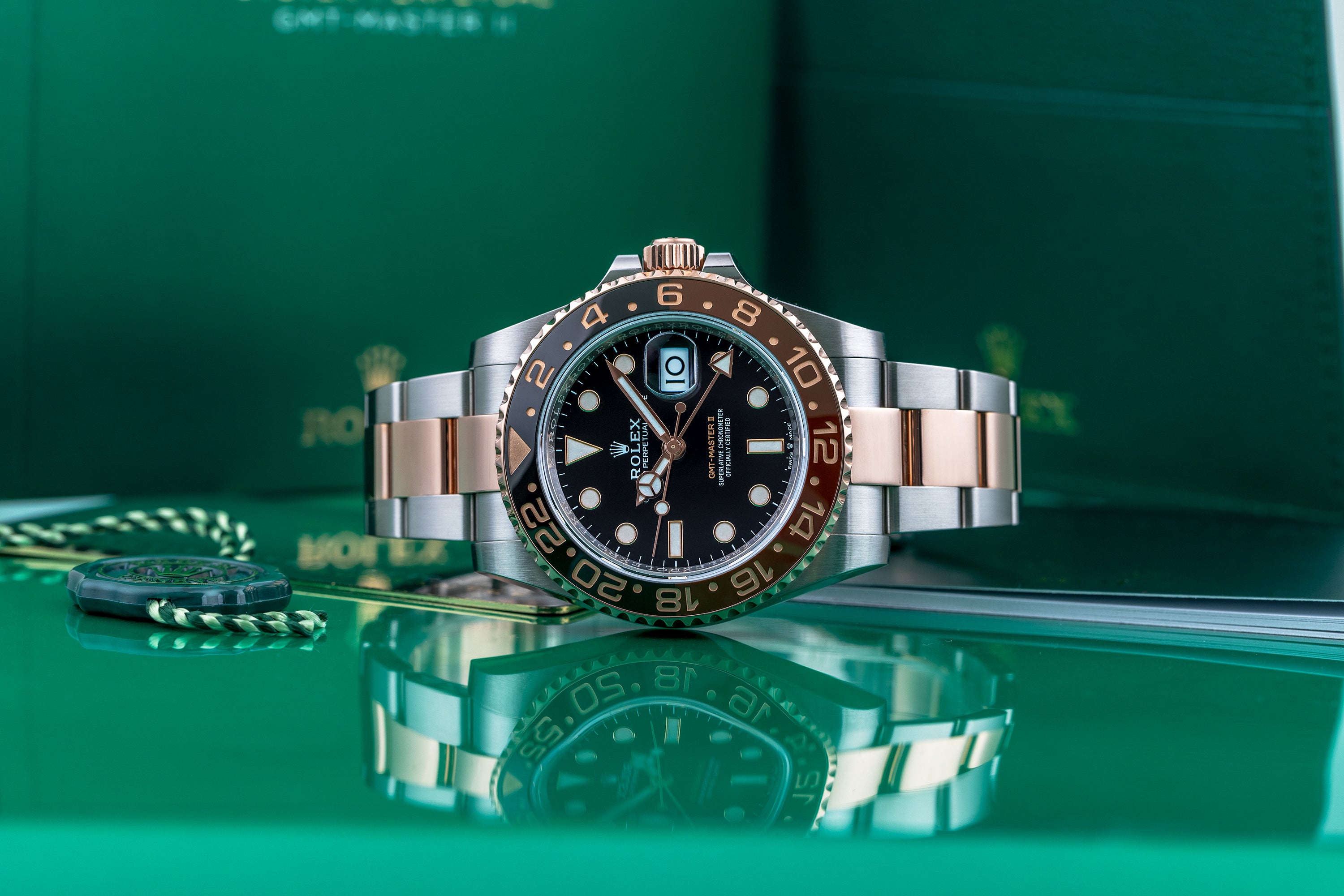 Rolex GMT-Master II 'Rootbeer' | REF. 126711CHNR | Box & Papers | 2021 | Stainless Steel & 18k Rose Gold