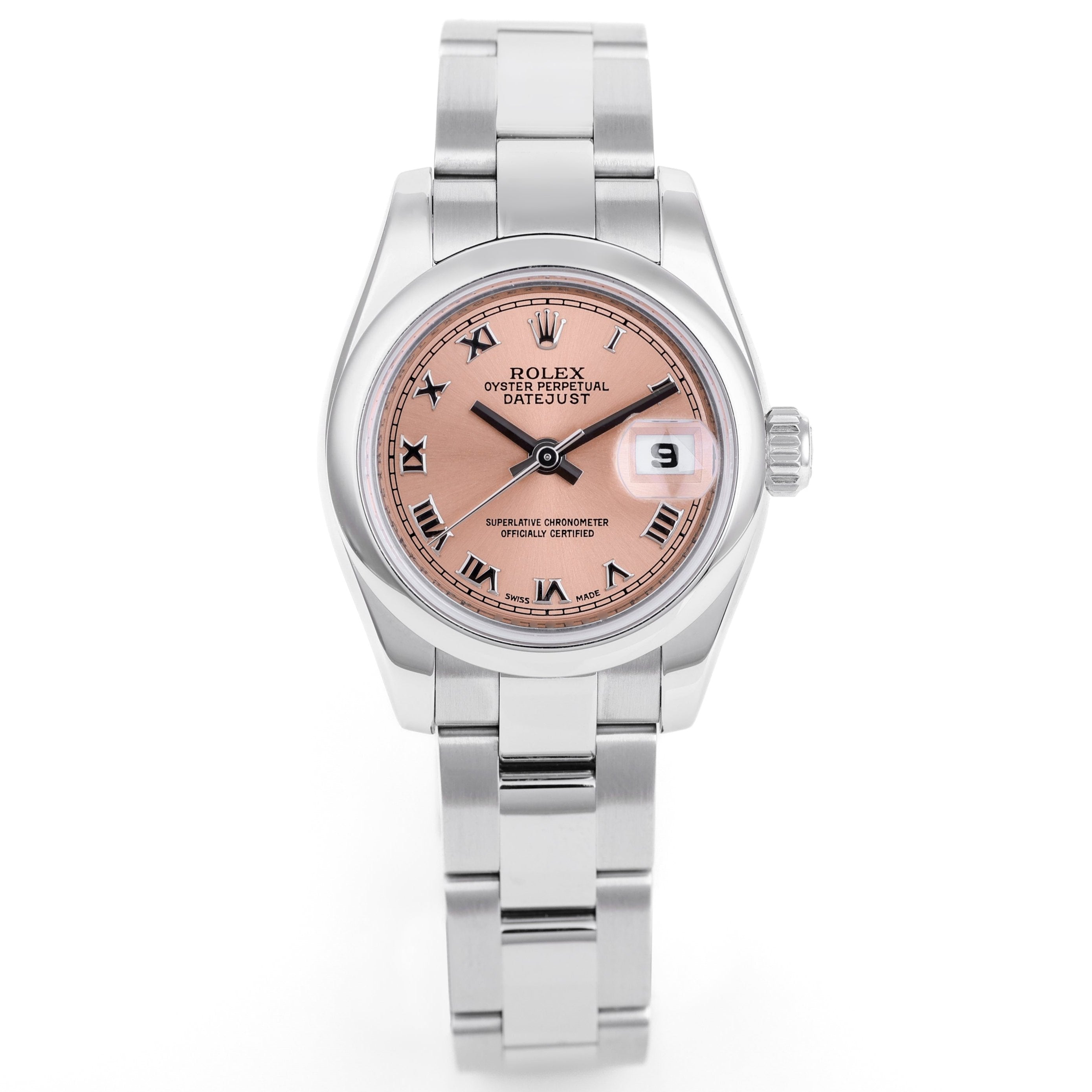 Rolex Lady DateJust | REF. 179160 | Salmon Pink Dial | Stainless Steel
