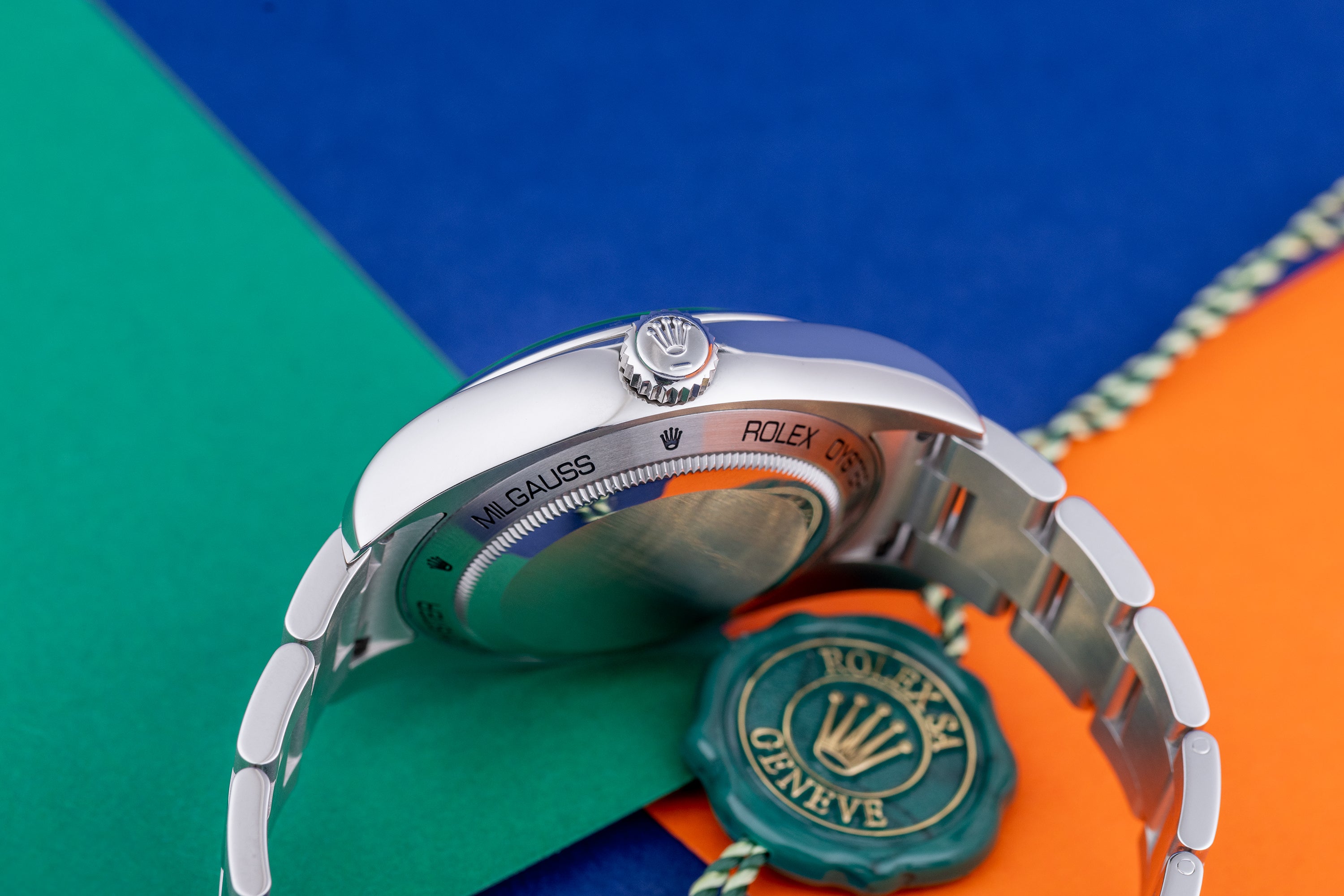 Rolex Milgauss | REF. 116400GV | Box & Papers | Blue Dial | 2019 | Stainless Steel