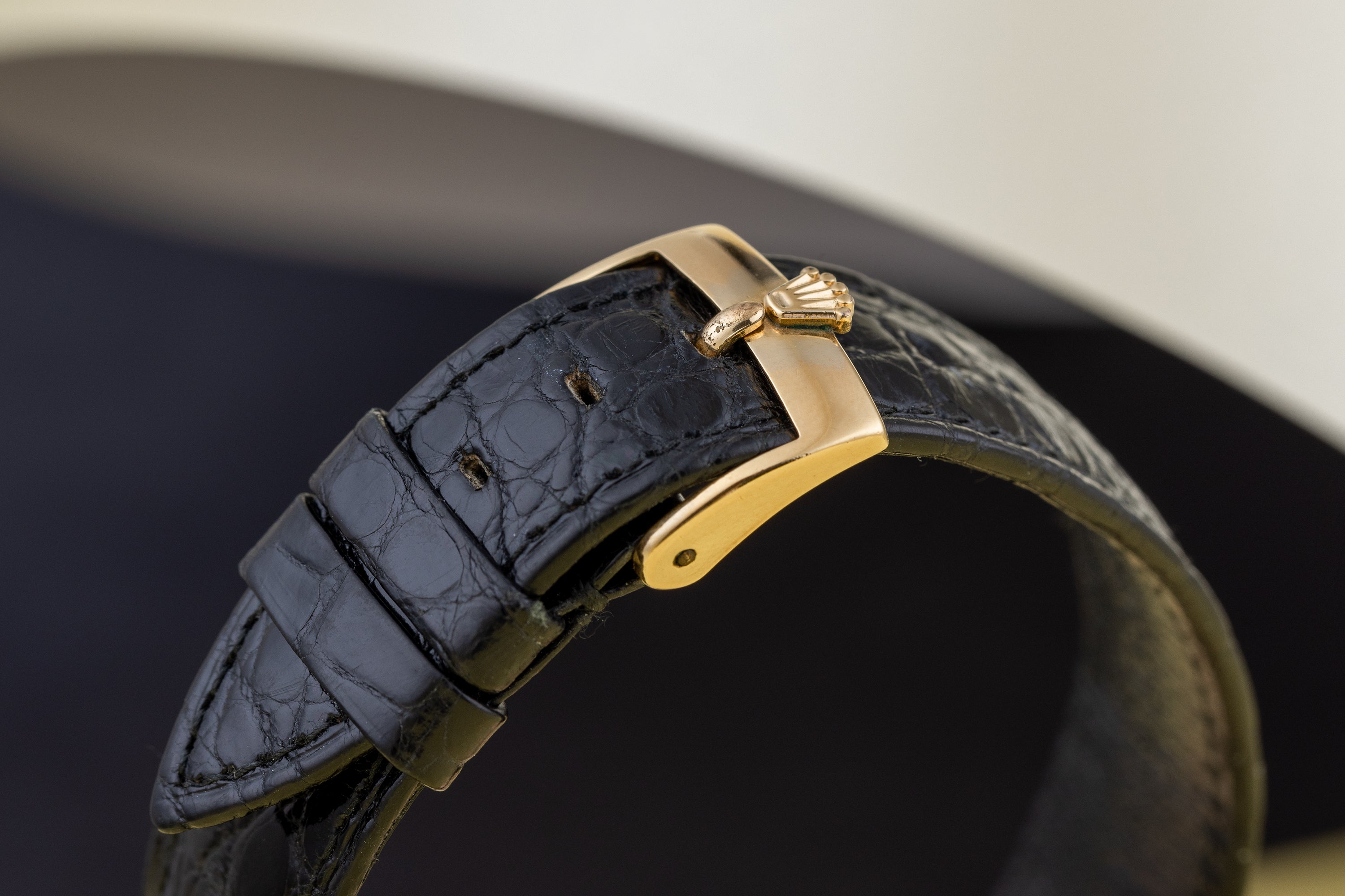 Rolex Oyster Perpetual 'Ovettone' 'Big Bubble Back' | REF. 6105 | 18k Yellow Gold