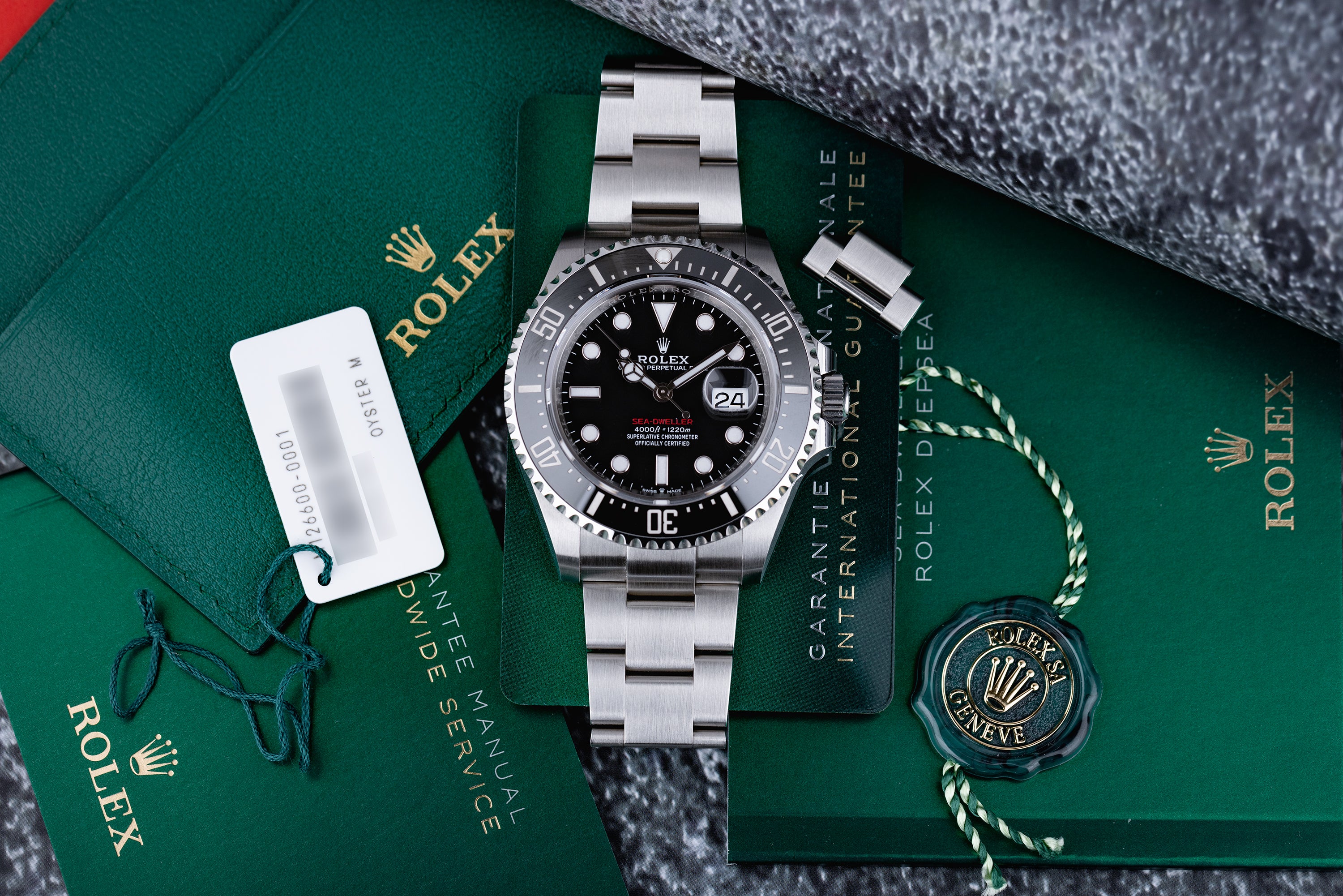 Rolex Sea-Dweller 4000 | REF. 126600 | 50th Anniversary Red | Box & Papers | 2020 | Stainless Steel
