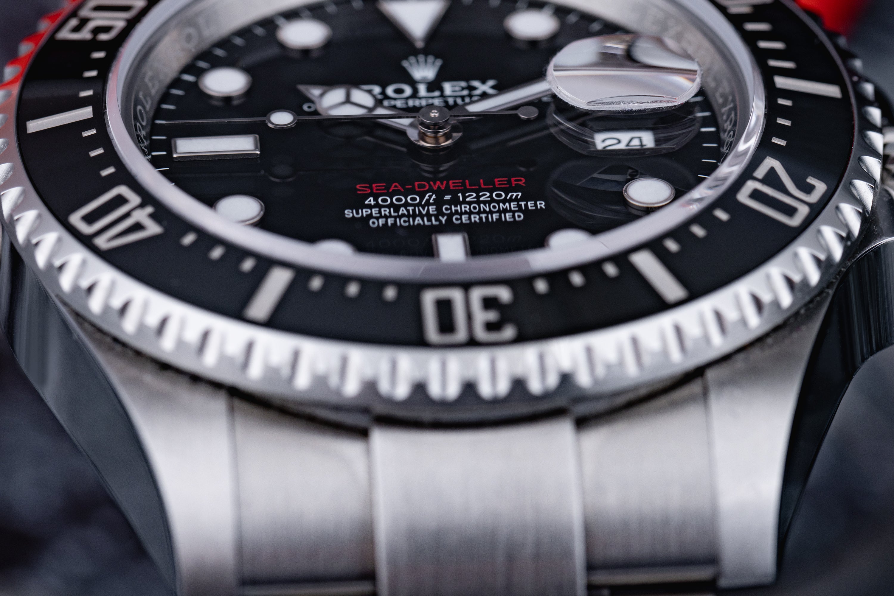 Rolex Sea-Dweller 4000 | REF. 126600 | 50th Anniversary Red | Box & Papers | 2020 | Stainless Steel