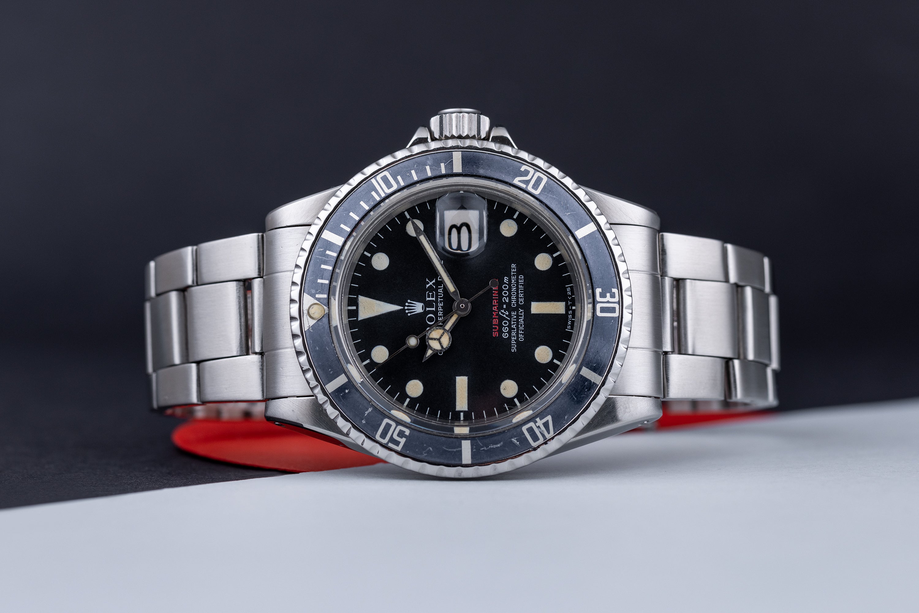 Rolex Submariner Date 'Red Writing' Mark 4 Dial | REF. 1680 | Ghost Bezel | Stainless Steel