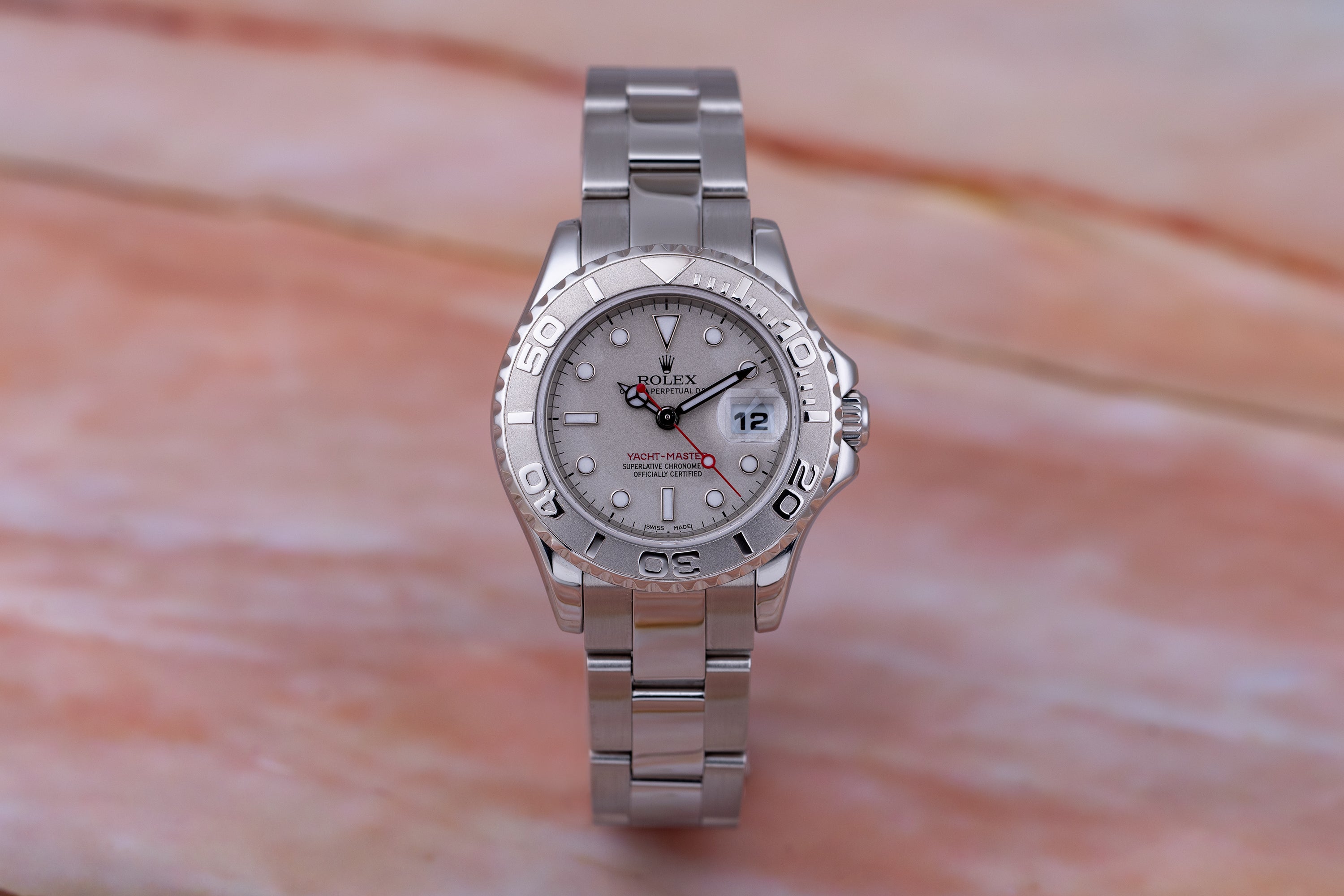 Rolex Lady Yacht-Master | REF. 169622 | Box & Papers | 2007 | Platinum & Stainless Steel