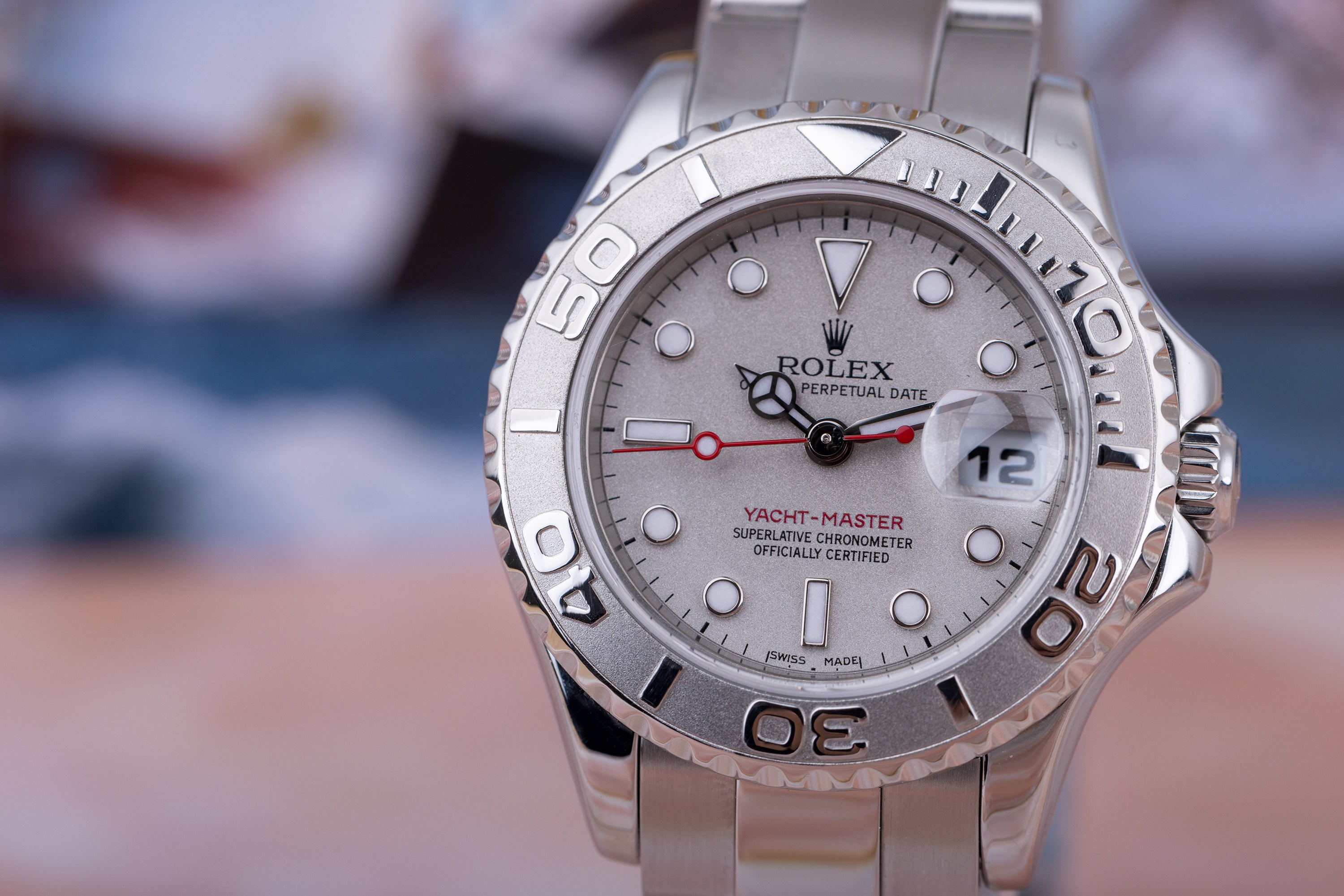 Rolex Lady Yacht-Master | REF. 169622 | Box & Papers | 2007 | Platinum & Stainless Steel