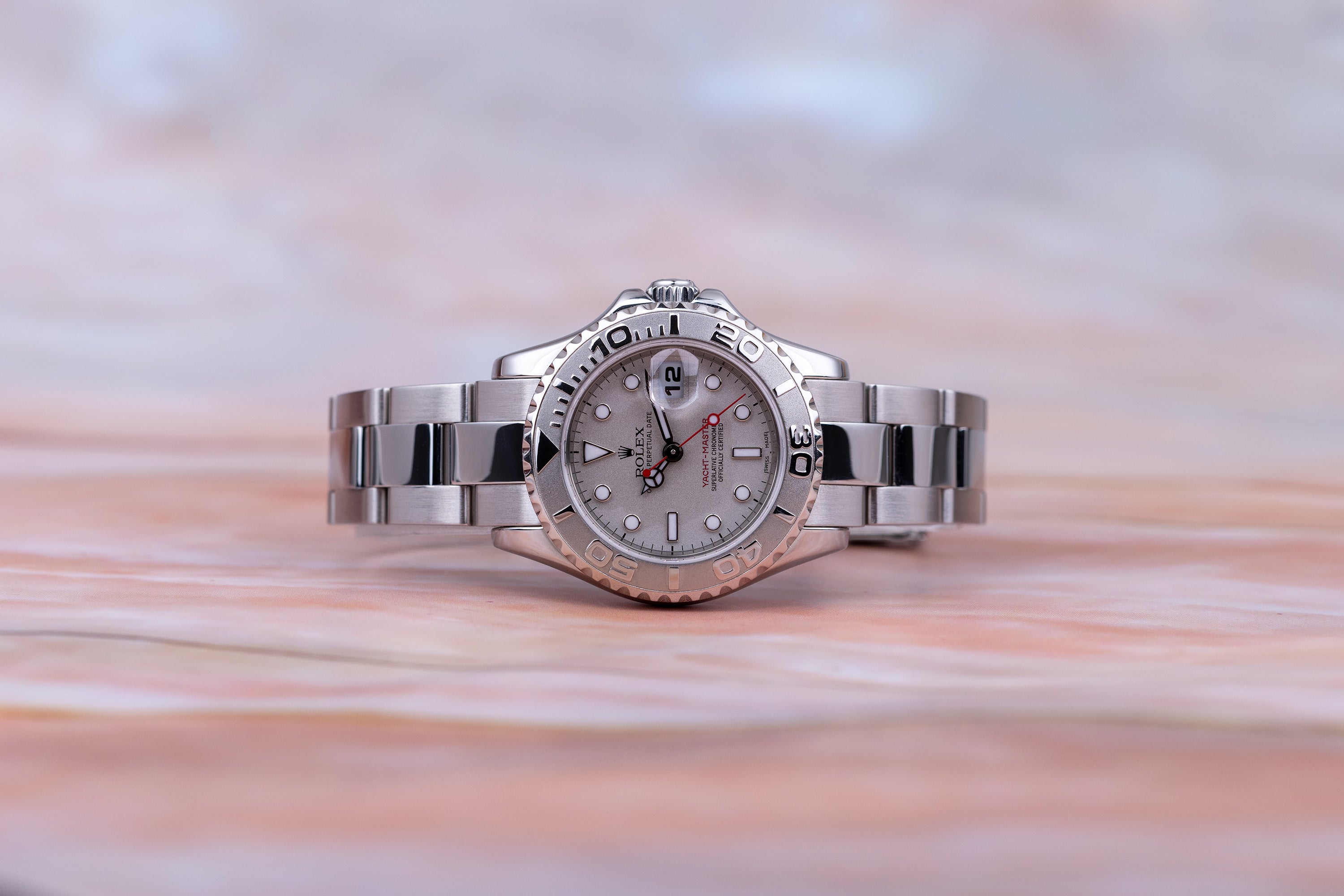 Rolex Lady Yacht-Master | REF. 169622 | Box & Papers | 2007 | Platinum & Stainless Steel