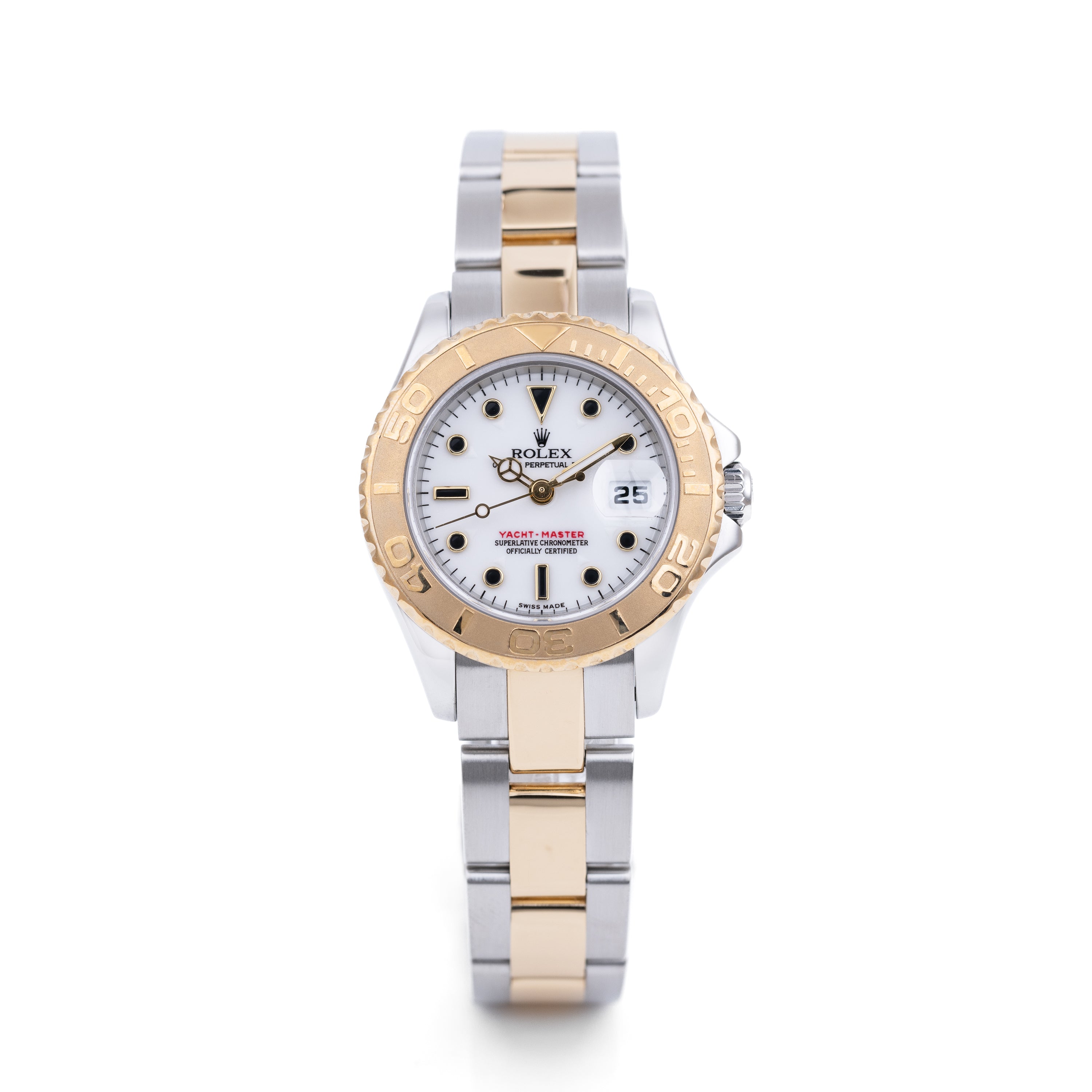 Rolex Lady Yacht-Master | REF. 169623 | Box & Papers | 2001 | Stainless Steel & 18k Yellow Gold