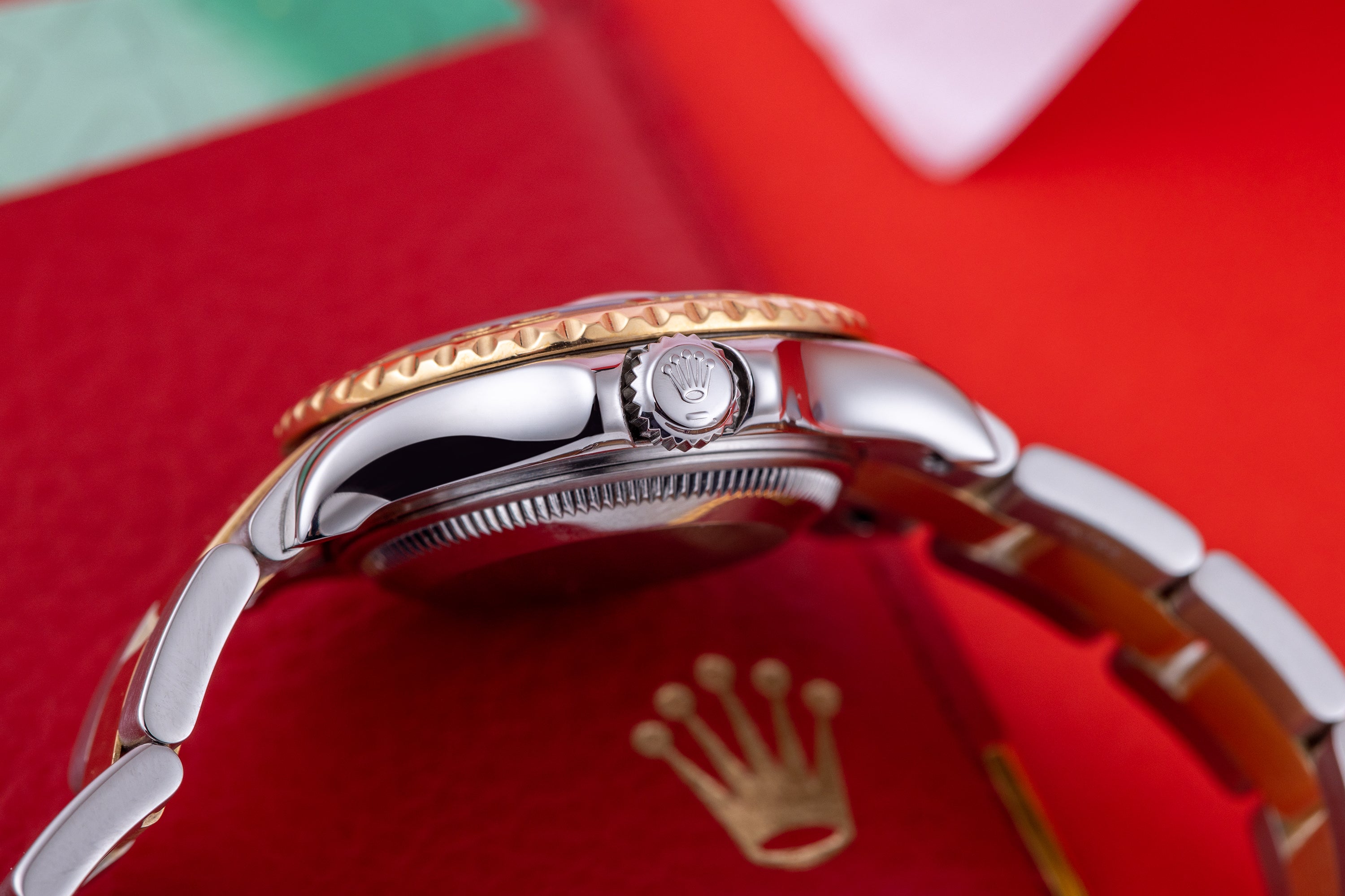 Rolex Lady Yacht-Master | REF. 169623 | Box & Papers | 2001 | Stainless Steel & 18k Yellow Gold