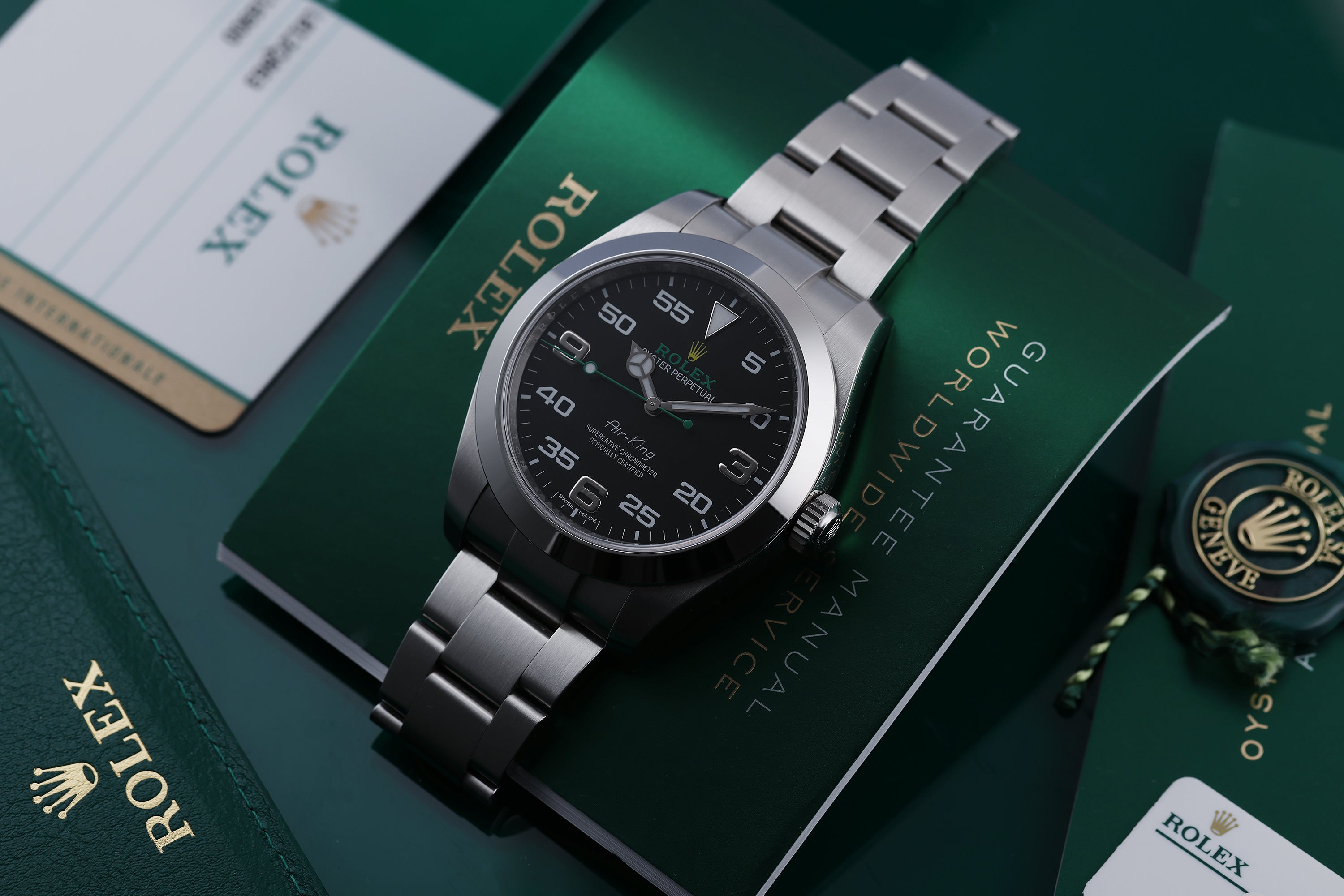 Rolex Air-King | REF. 116900 | Box & Papers | 2018 | Stainless Steel