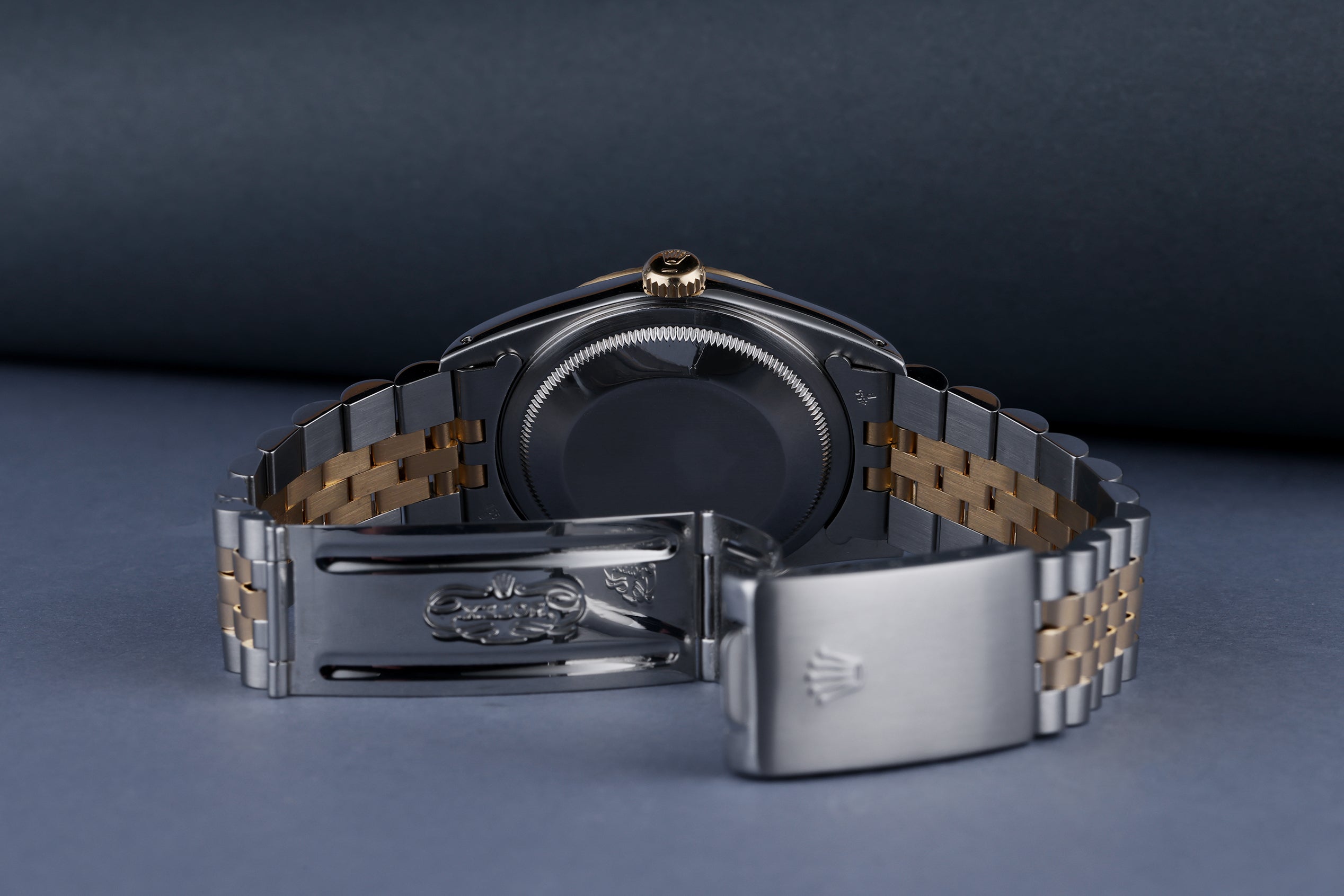 Rolex DateJust 36mm | REF. 16233 | Silver Diamond Dial | Stainless Steel & 18k Yellow Gold | Box & Papers