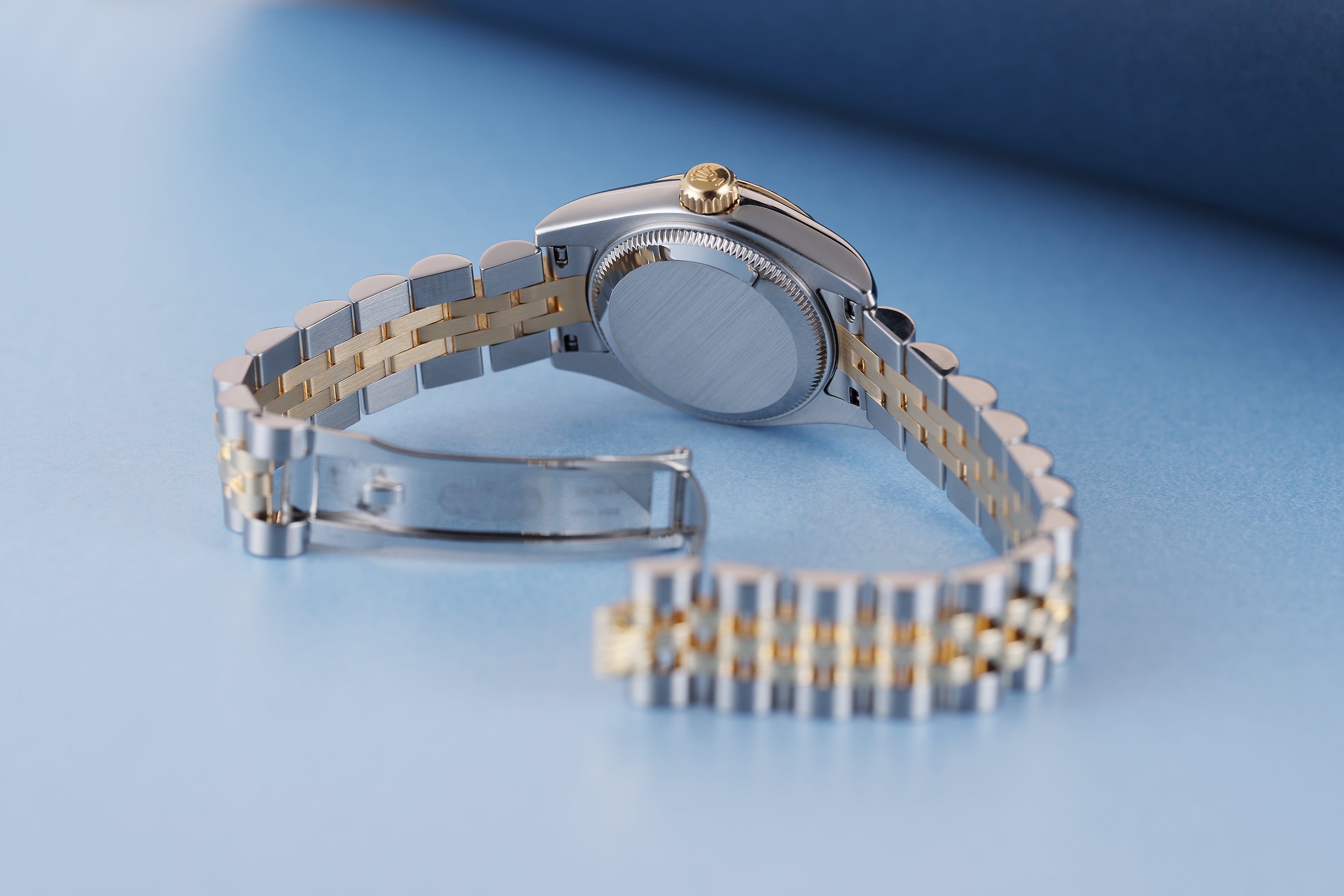 Rolex Lady DateJust | REF. 179173 | Black Jubilee Diamond Dial | Stainless Steel & 18k Yellow Gold