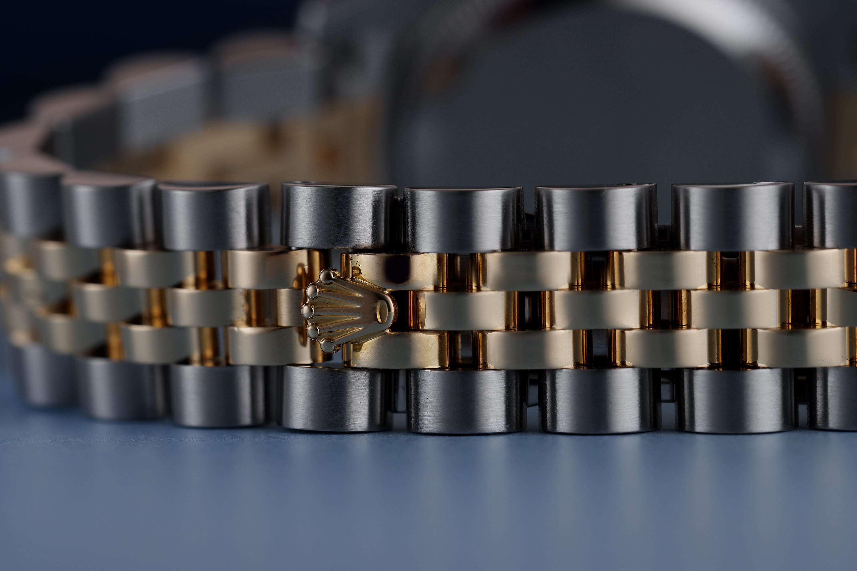 Rolex Lady DateJust | REF. 179173 | Black Jubilee Diamond Dial | Stainless Steel & 18k Yellow Gold