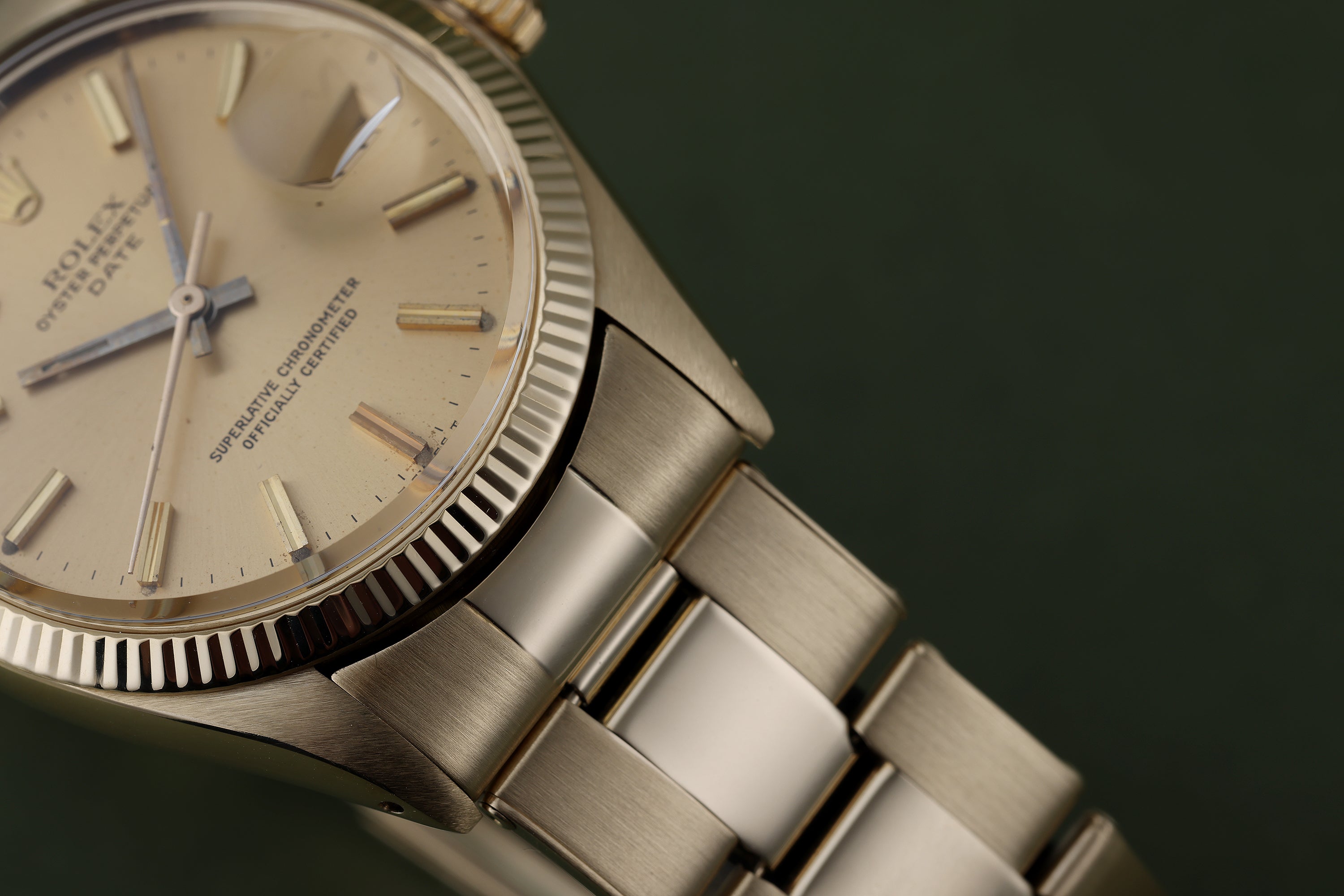 Rolex Date | REF. 1503 | Gold Dial | 14k Yellow Gold | 34mm