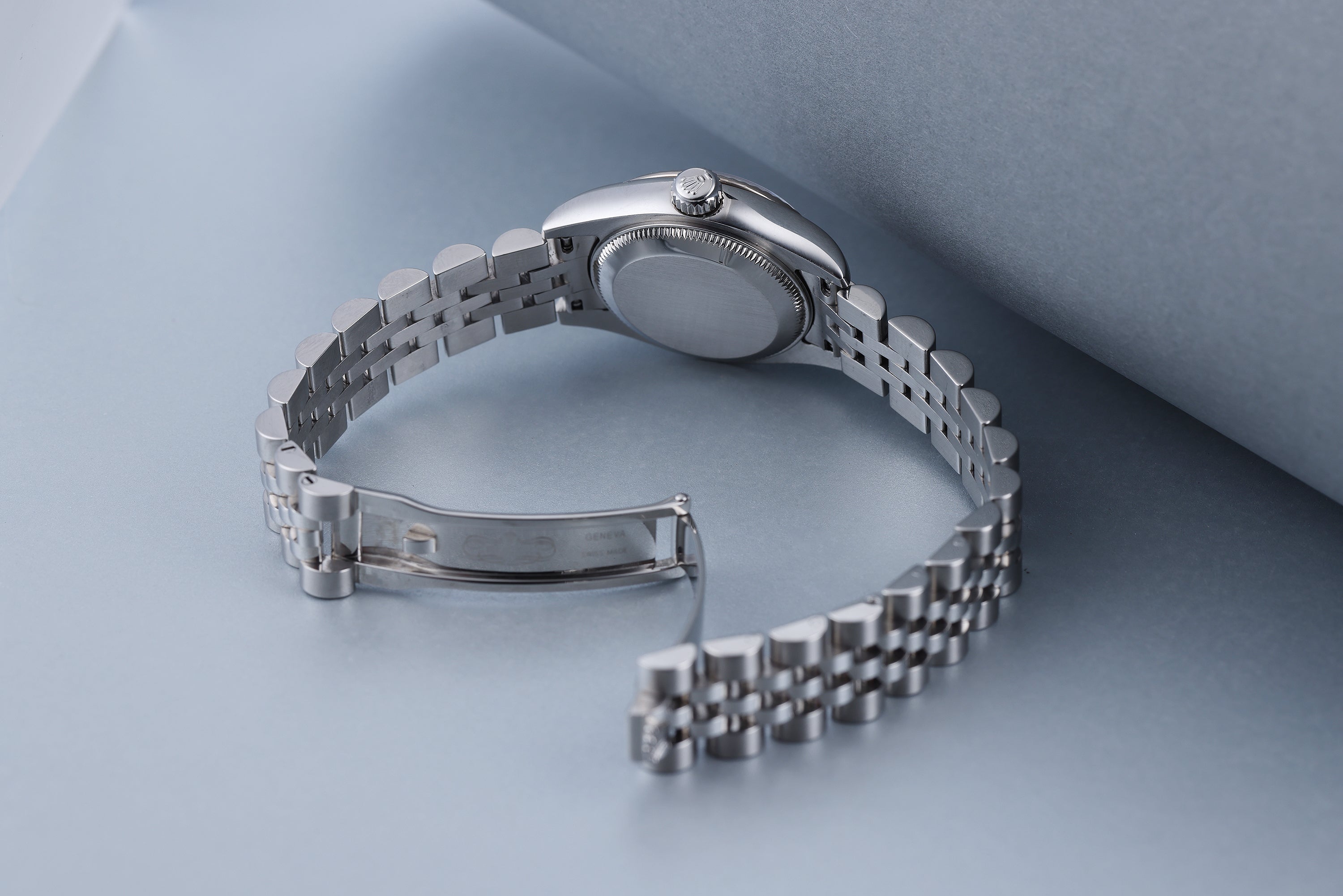 Rolex Lady DateJust 26mm | REF. 179174 | Mother of Pearl Diamond Dial | Stainless Steel & 18k White Gold Bezel