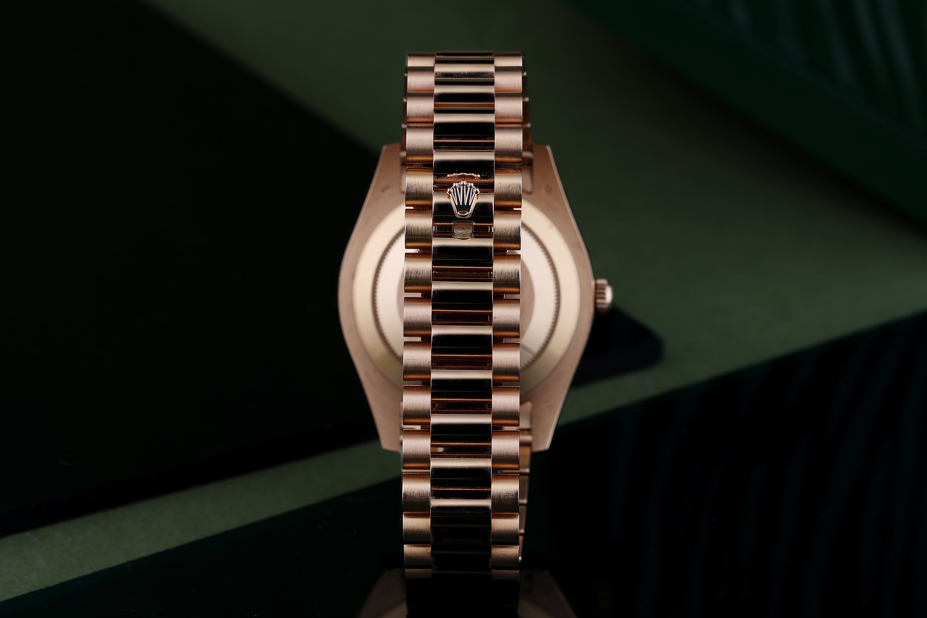 Rolex Day-Date II | REF. 218235 | 41mm | Black Dial | Box & Papers | 18k Rose Gold