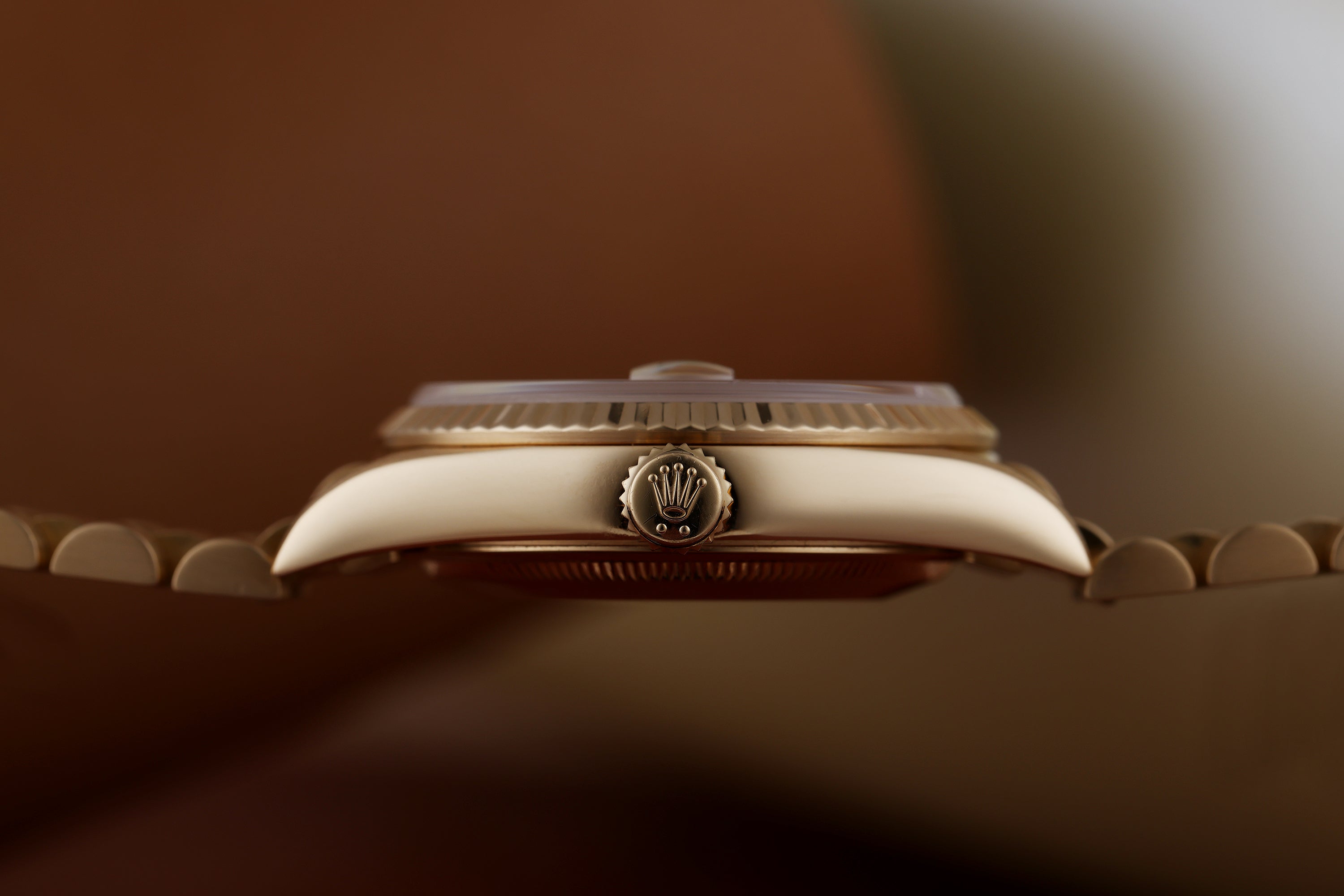 Rolex Day-Date | REF. 18238 | Gold Tapestry Dial | Box & Service Papers | 18k Yellow Gold