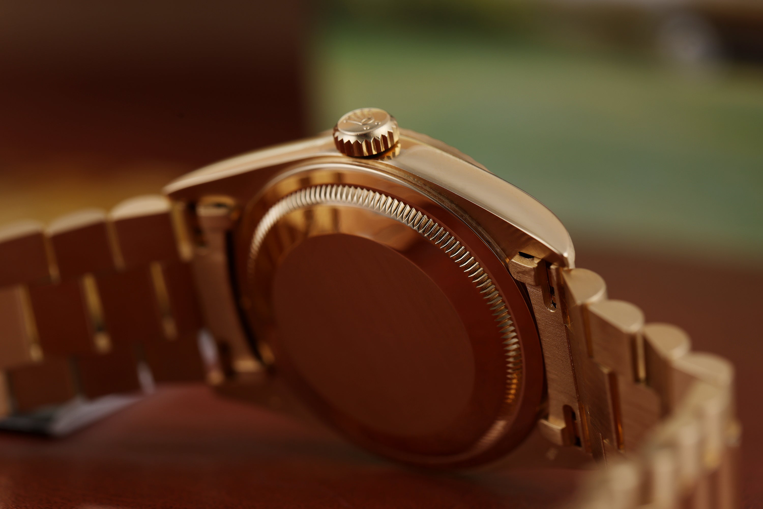 Rolex Day-Date | REF. 18238 | Gold Tapestry Dial | Box & Service Papers | 18k Yellow Gold