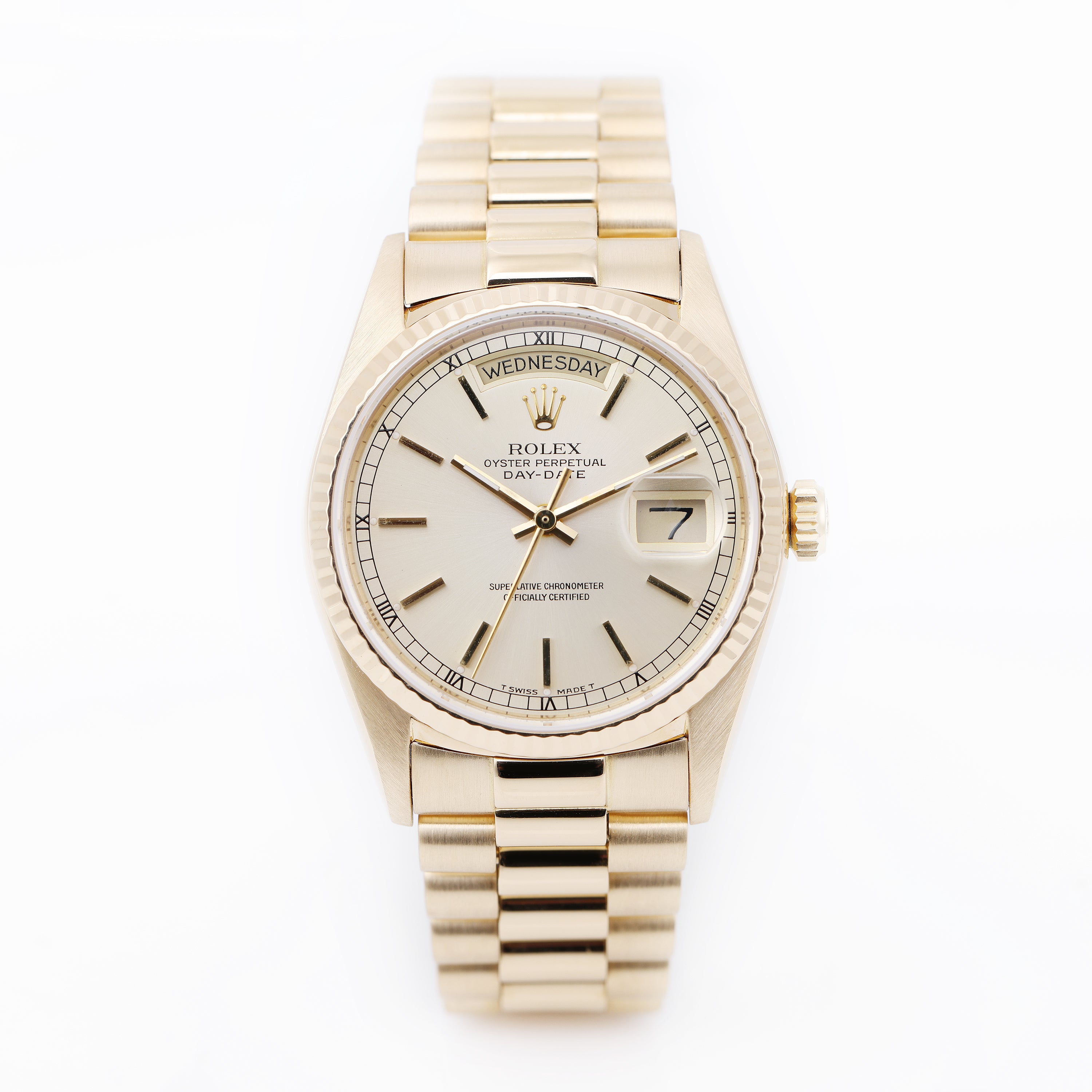 Rolex Day-Date | REF. 18038 | Gold Dial | 18k Yellow Gold