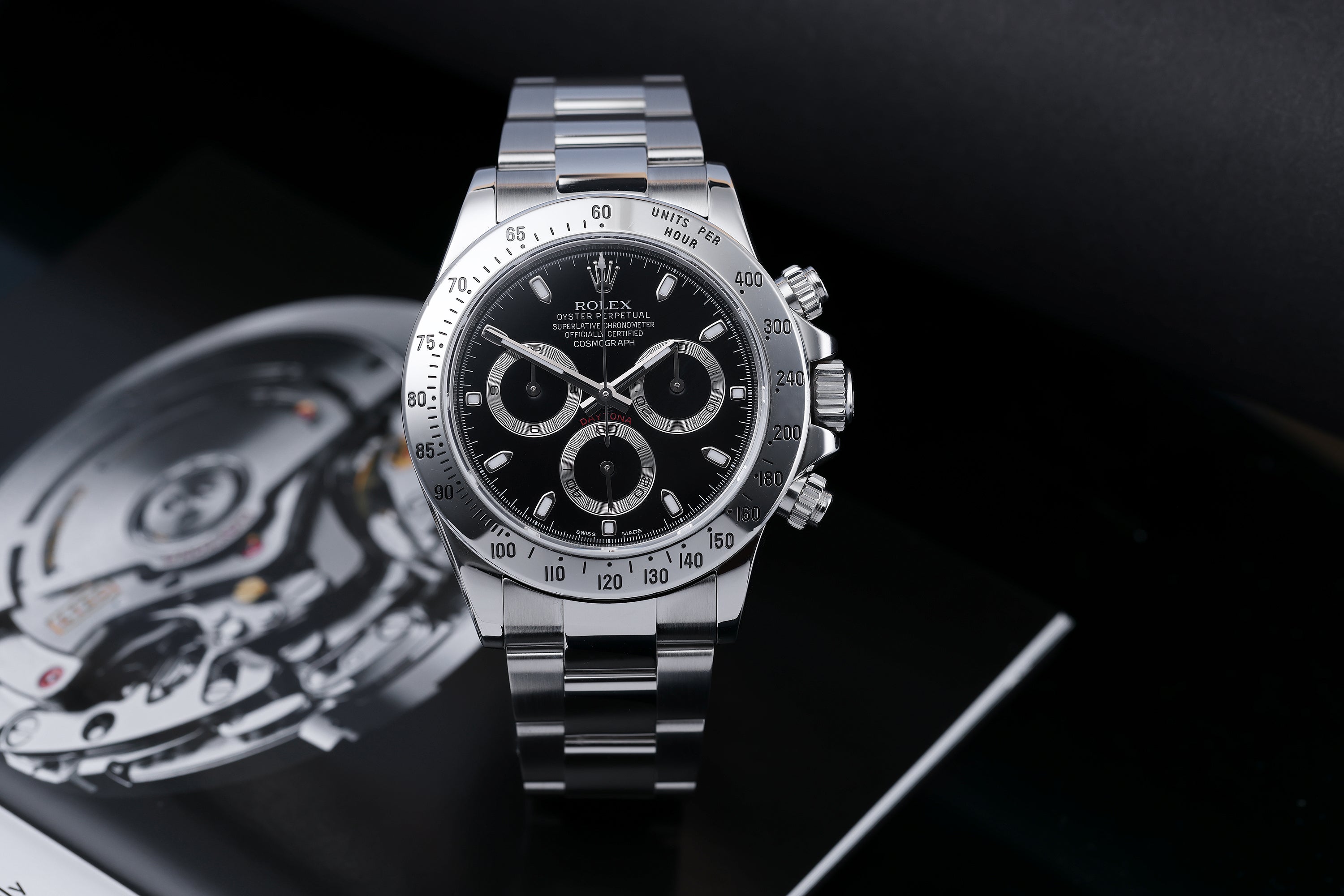 Rolex Daytona | REF. 116520 | Black APH dial | 2012 | Box & Papers | Stainless Steel
