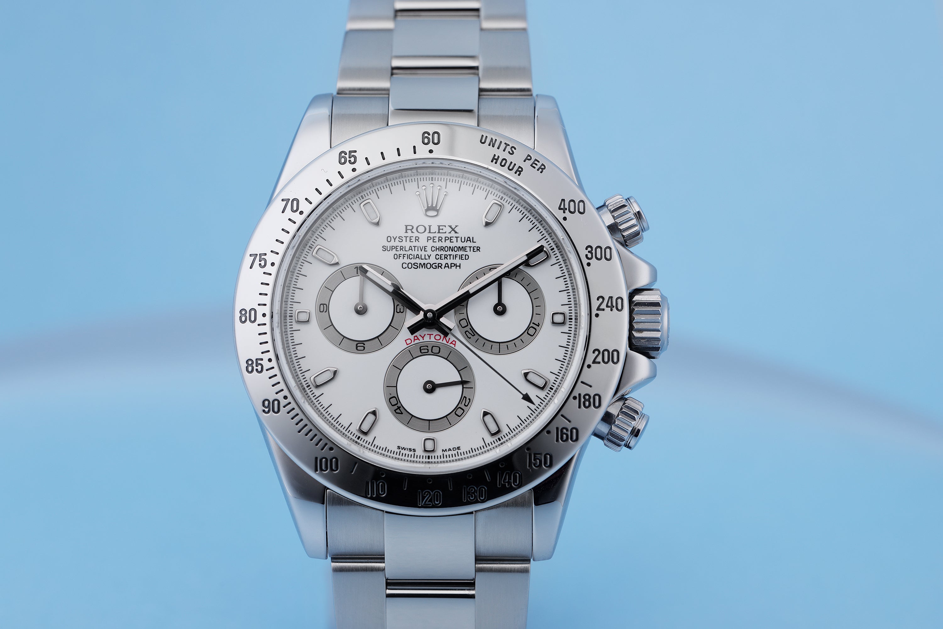 Rolex Daytona | REF. 116520 | White dial | Box & Papers | 2008 | Stainless Steel