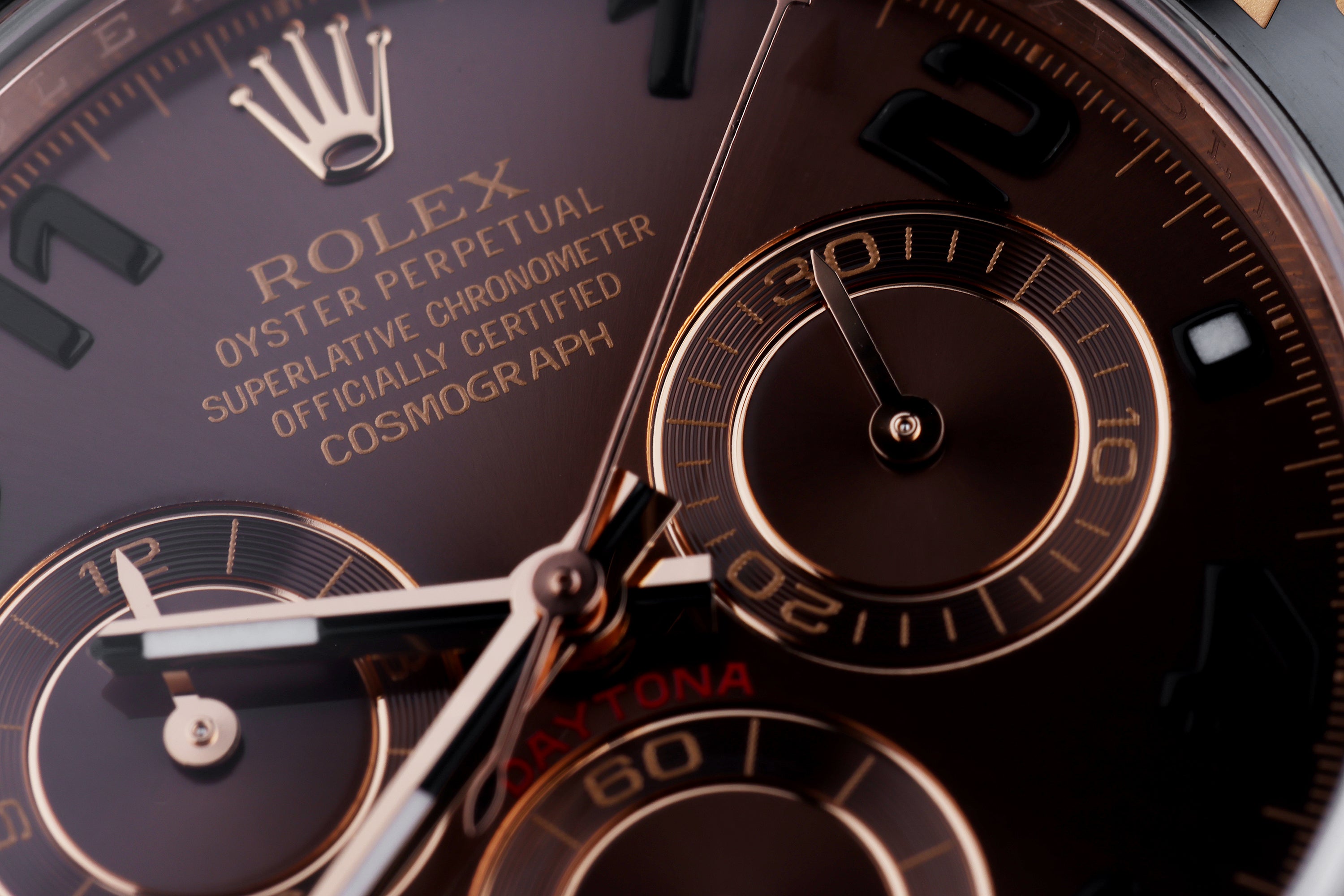 Rolex Daytona | REF. 116515LN | Chocolate Brown Dial | 18k Rose Gold | Box & Papers | 2013