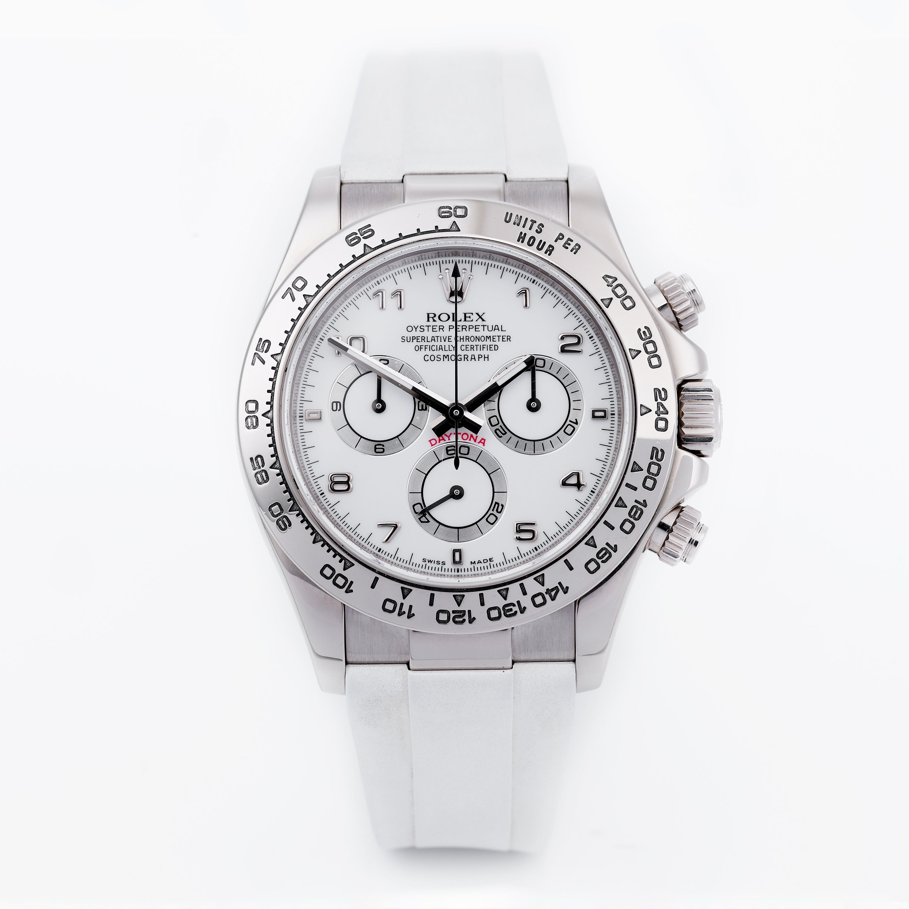 Rolex Daytona | REF. 116519 | 18k White Gold | White Dial