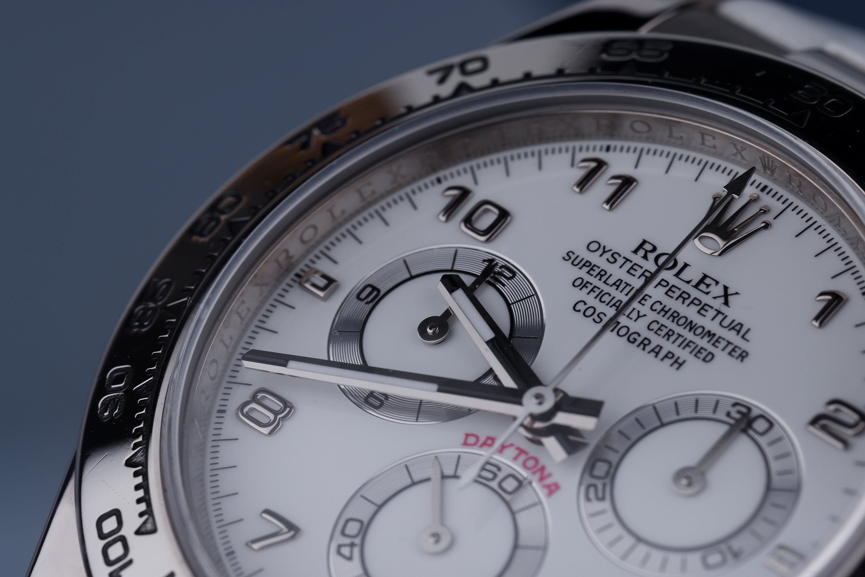 Rolex Daytona | REF. 116519 | 18k White Gold | White Dial