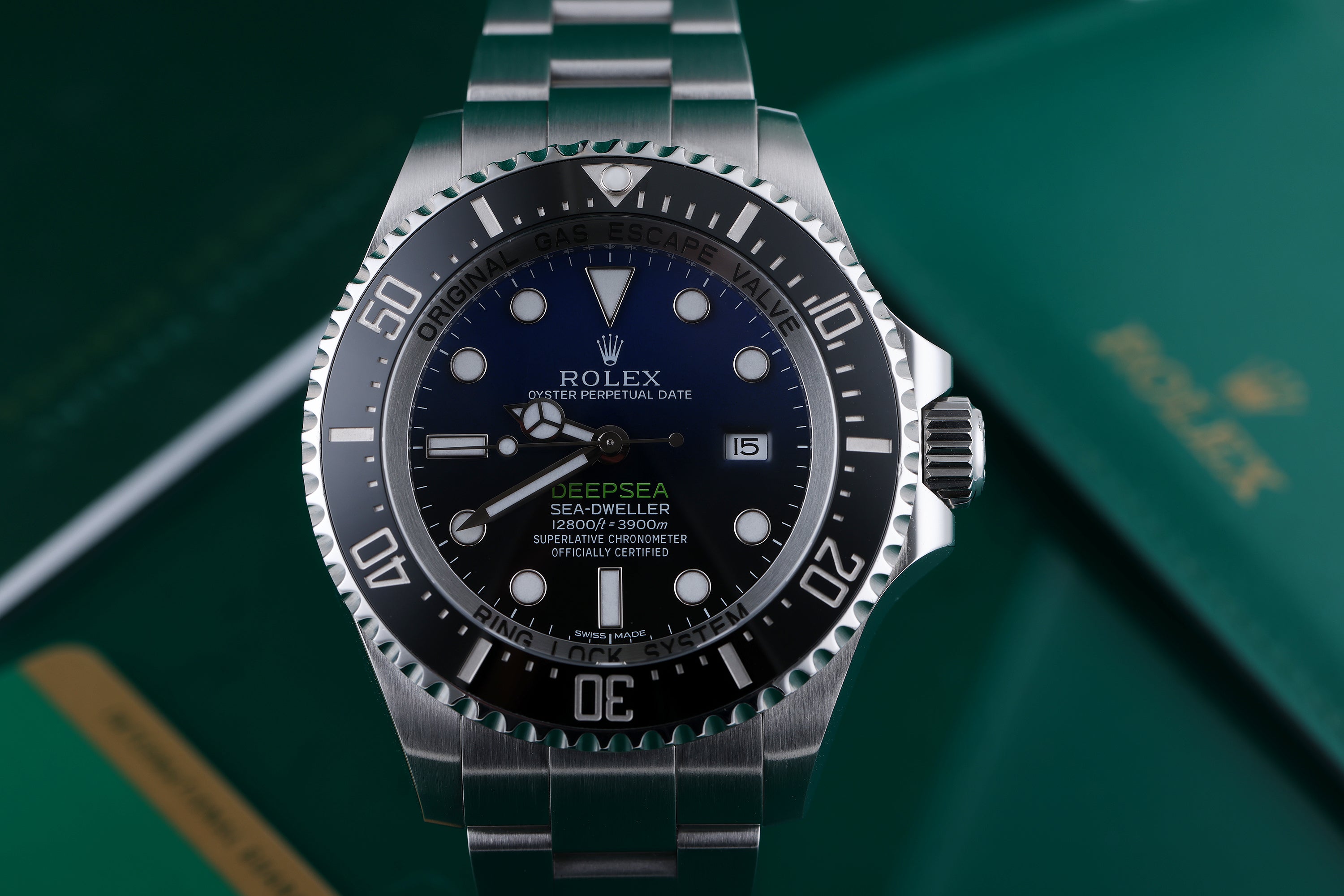 Rolex Sea-Dweller Deepsea Deep Blue James Cameron | REF. 116660 | Stainless Steel | Box & Papers | 2015