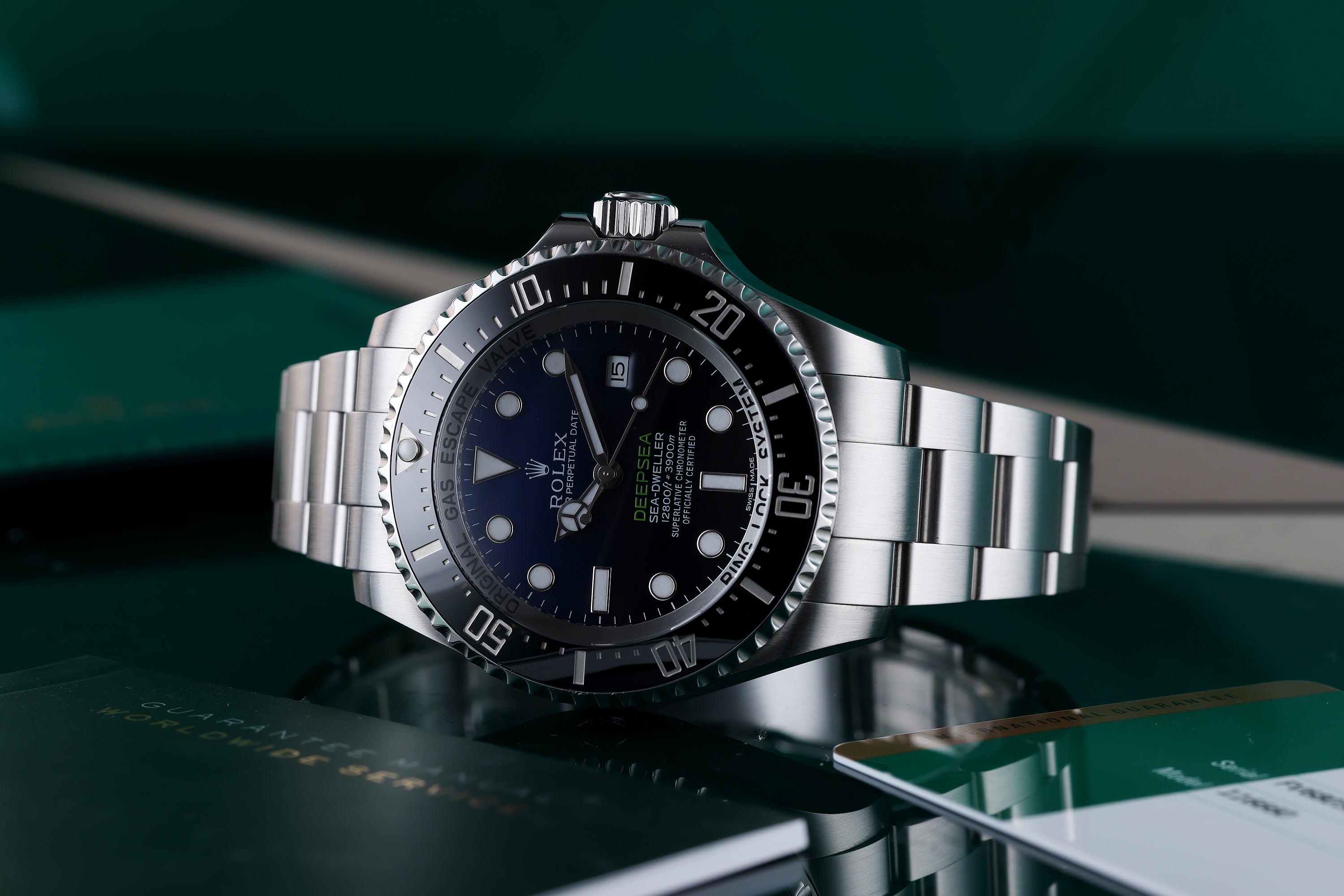 Rolex Sea-Dweller Deepsea Deep Blue James Cameron | REF. 116660 | Stainless Steel | Box & Papers | 2015