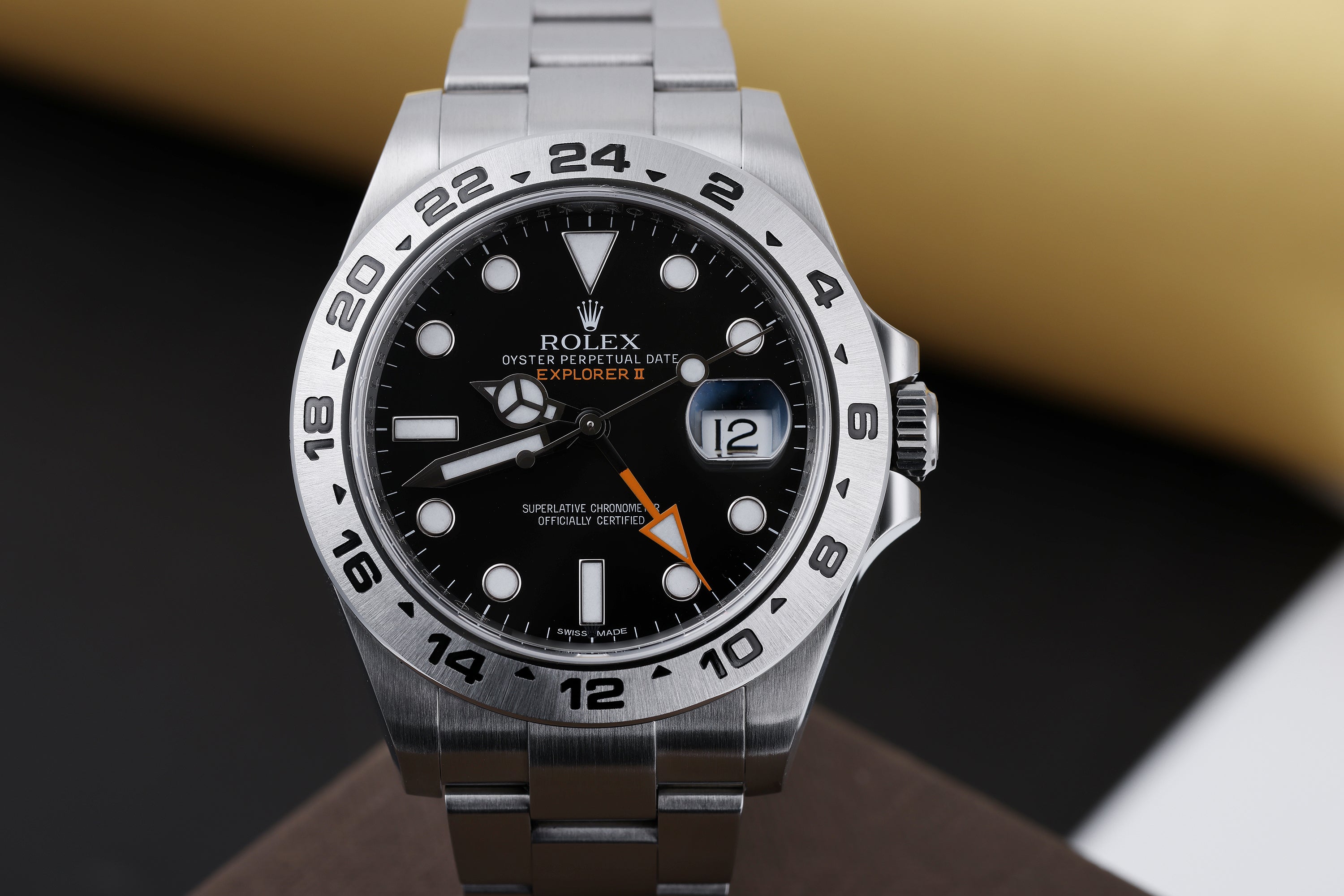 Rolex Explorer II | REF. 216570 | Black Dial | Stainless Steel | 2012 | Box & Papers