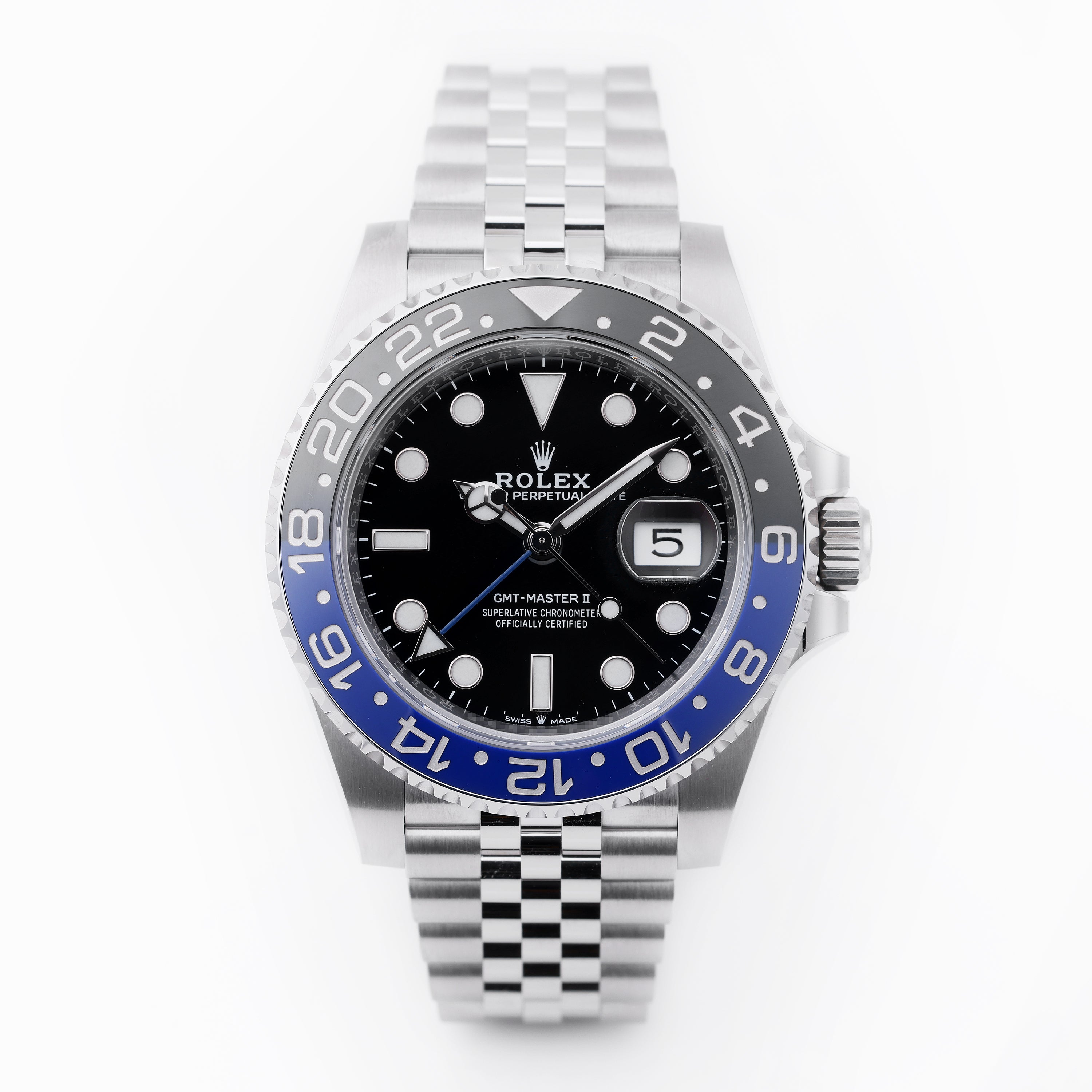 Unworn Rolex GMT-Master II "Batgirl" | REF. 126710BLNR | 2021 | Box & Papers | Stainless Steel