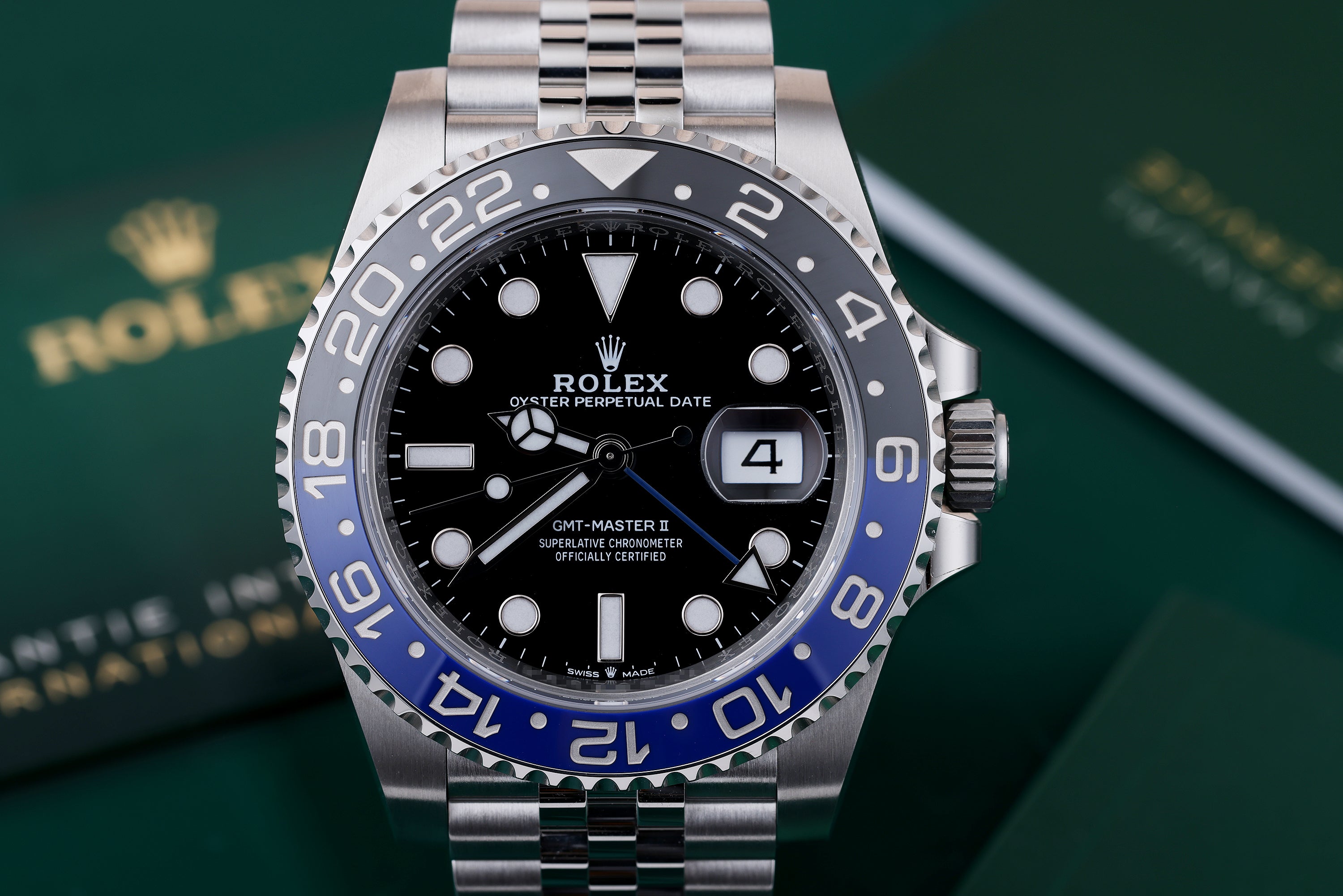 Unworn Rolex GMT-Master II "Batgirl" | REF. 126710BLNR | 2021 | Box & Papers | Stainless Steel