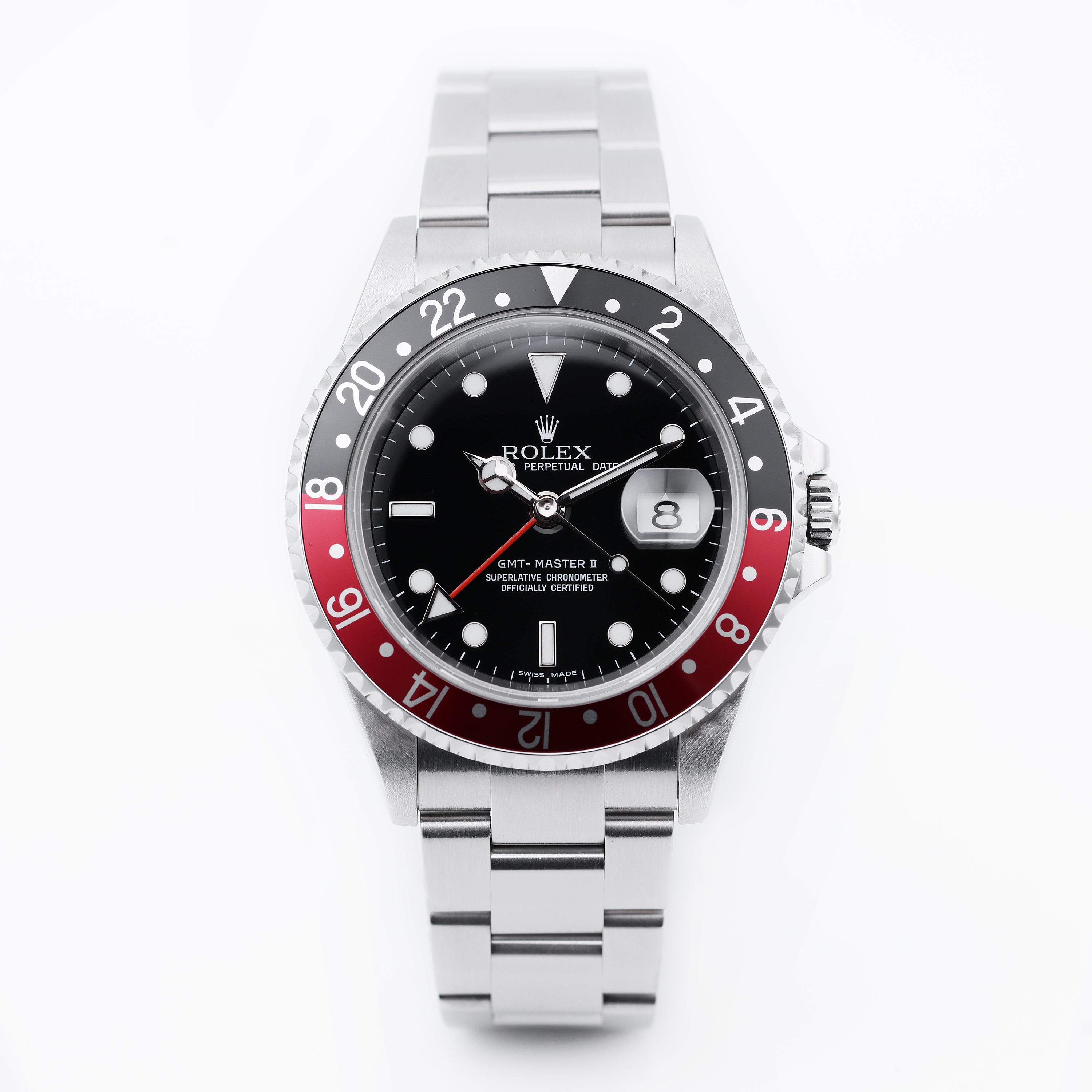 Rolex GMT-Master II "Coke" | REF. 16710 T | 'Rectangular II' | "3186 Movement" | 2007 | Stainless Steel