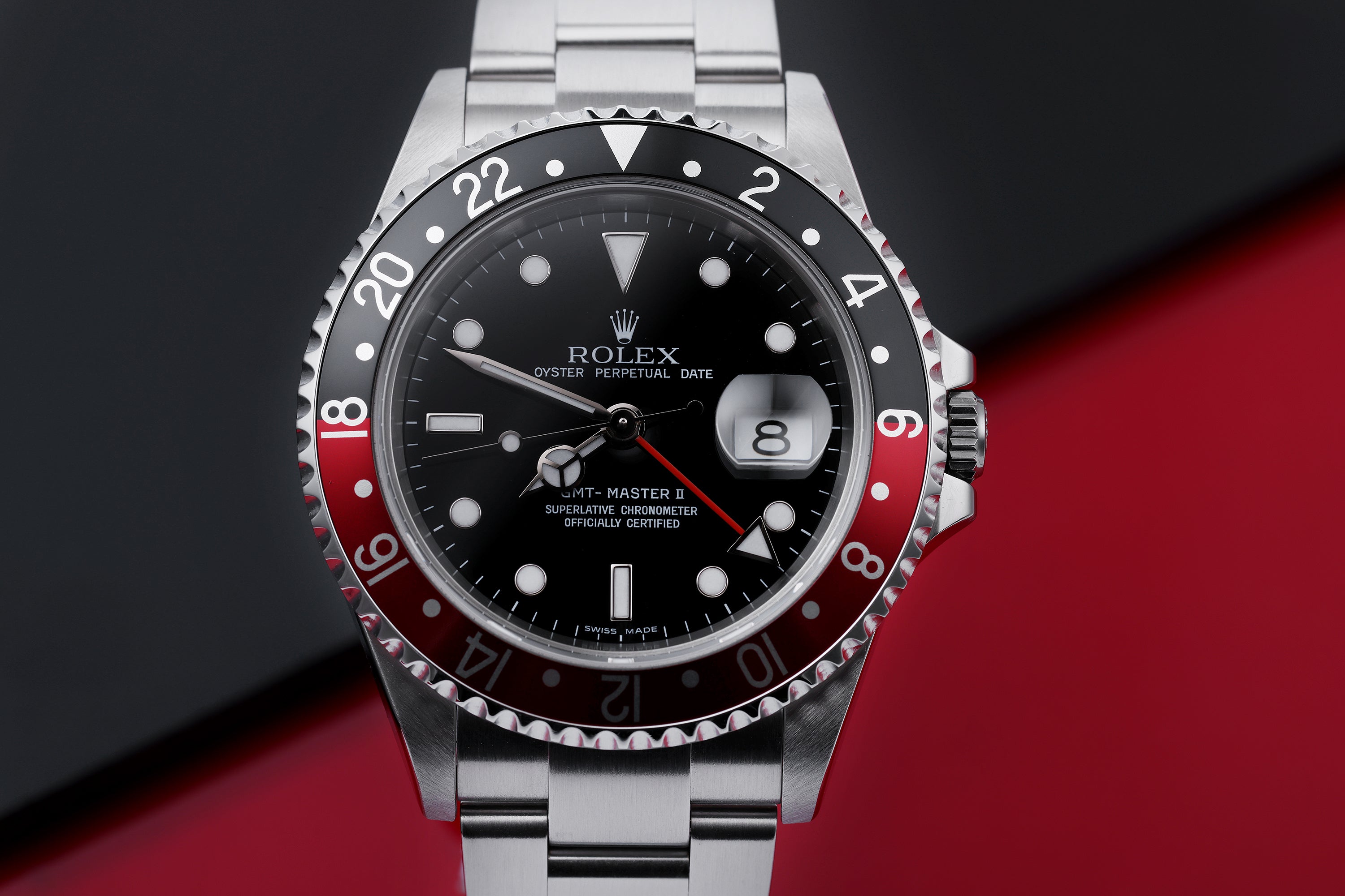 Rolex GMT-Master II "Coke" | REF. 16710 T | 'Rectangular II' | "3186 Movement" | 2007 | Stainless Steel