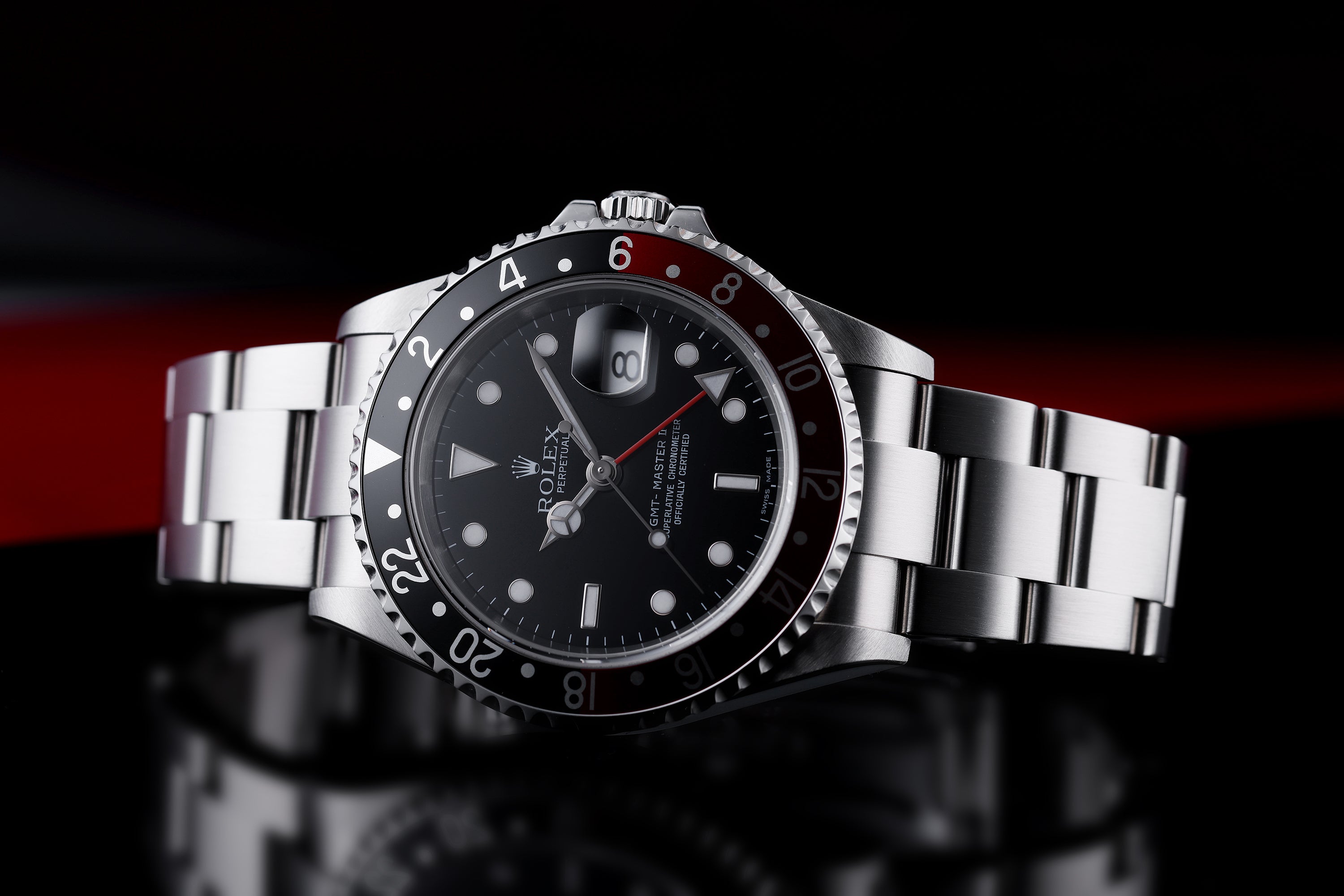 Rolex GMT-Master II "Coke" | REF. 16710 T | 'Rectangular II' | "3186 Movement" | 2007 | Stainless Steel