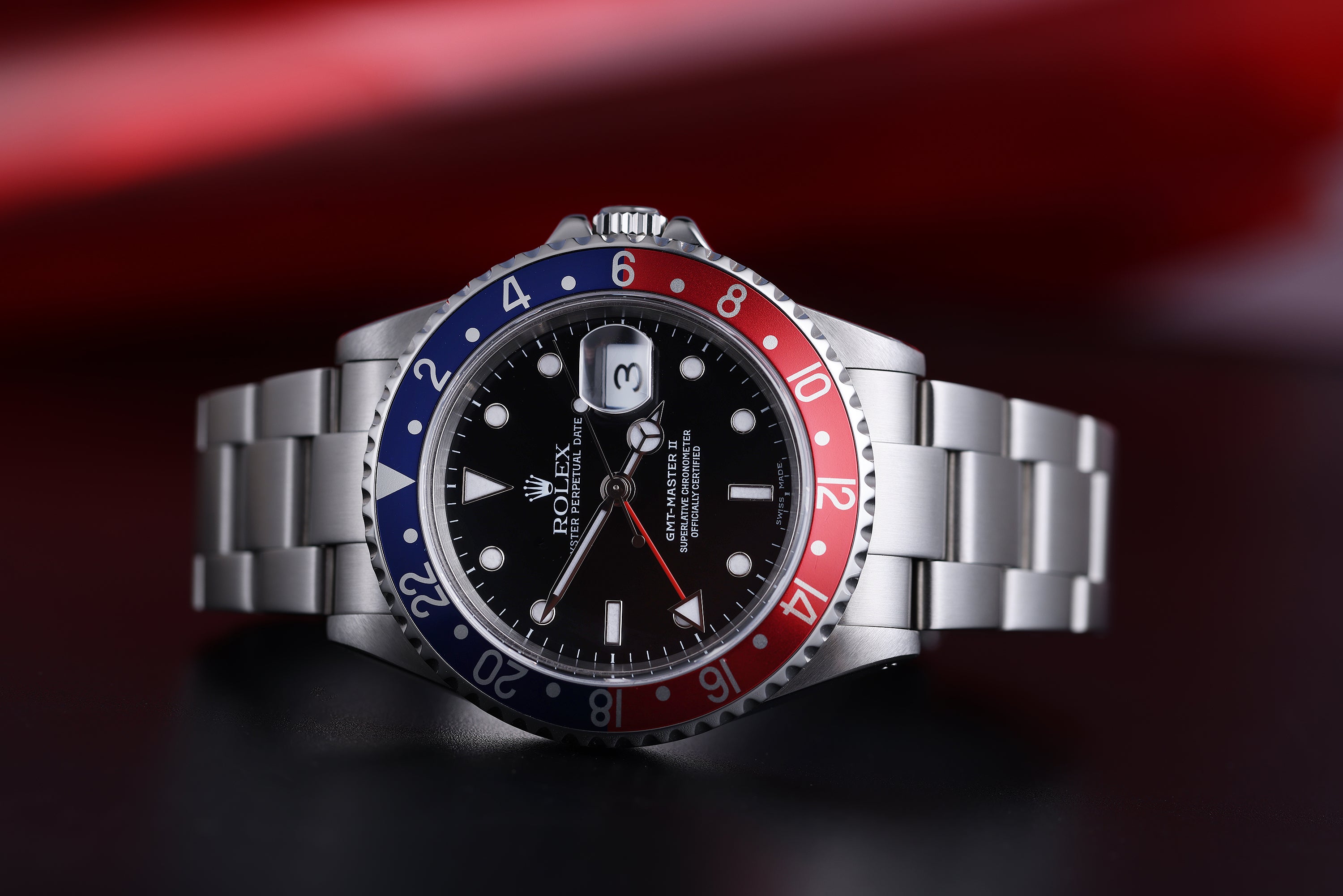 Rolex GMT-Master II "Pepsi" | REF. 16710 | Service Papers 2021 | Stainless Steel
