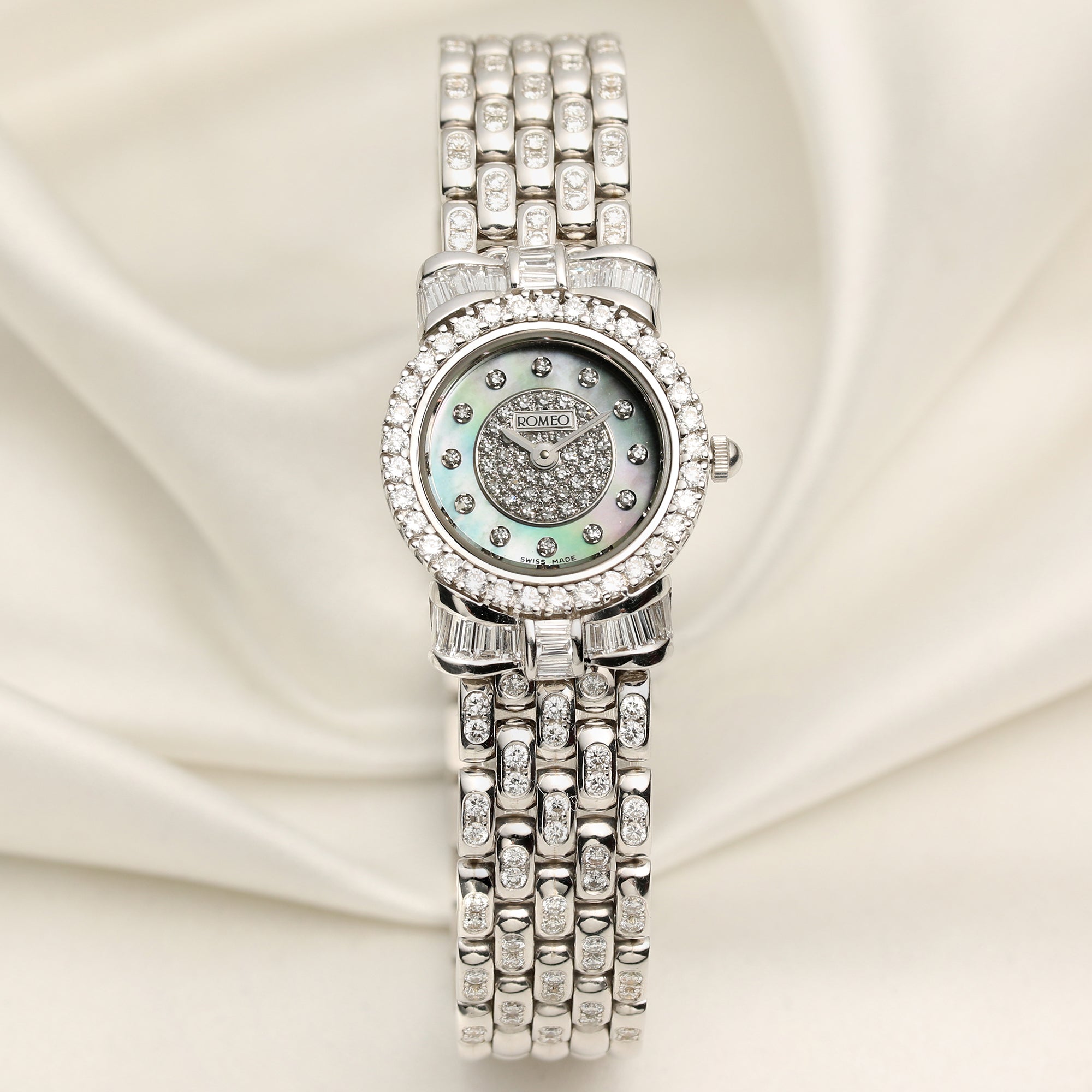 Romeo-18K-White-Gold-Diamond-Second-Hand-Watch-Collectors-1