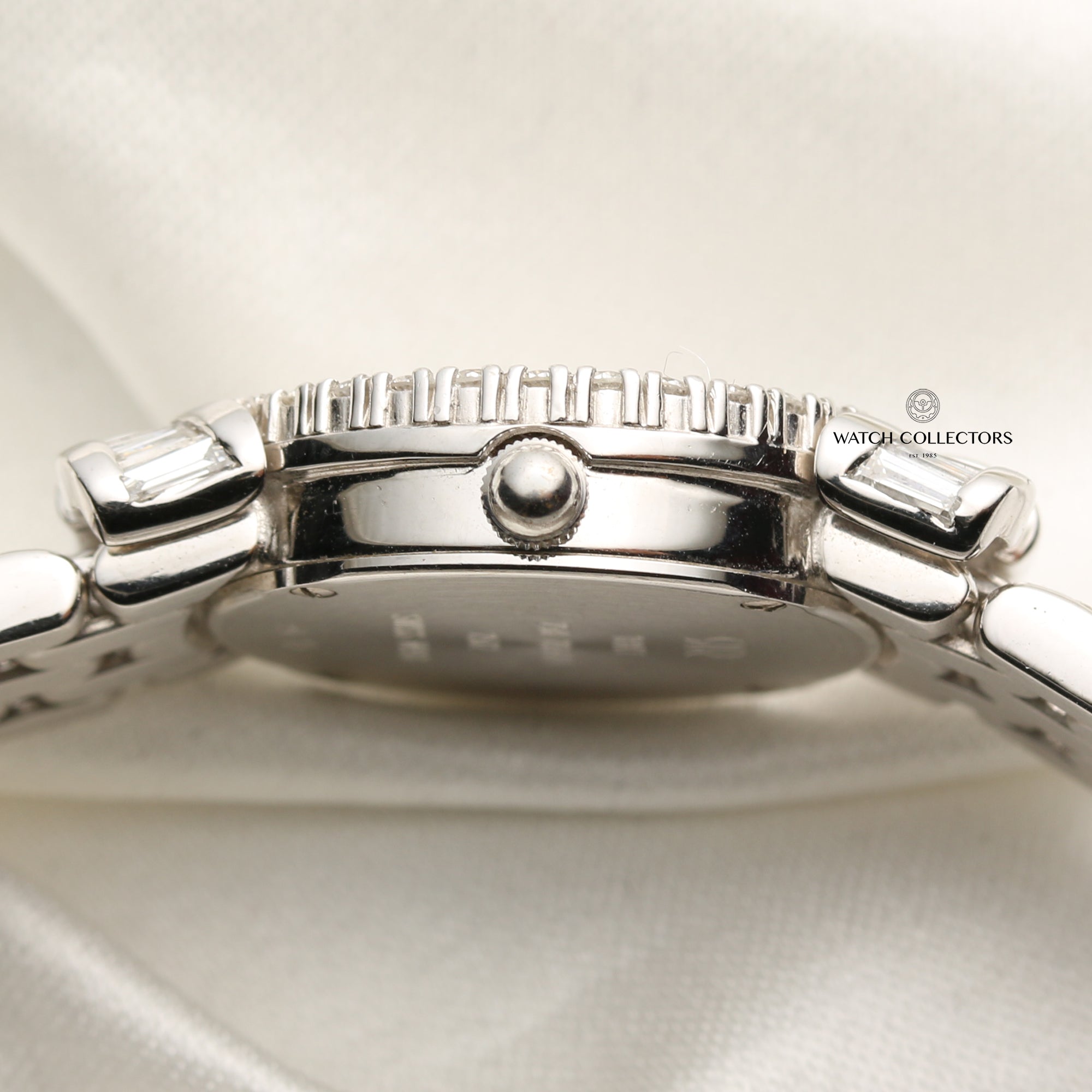 Romeo 18K White Gold Diamond Second Hand Watch Collectors 6