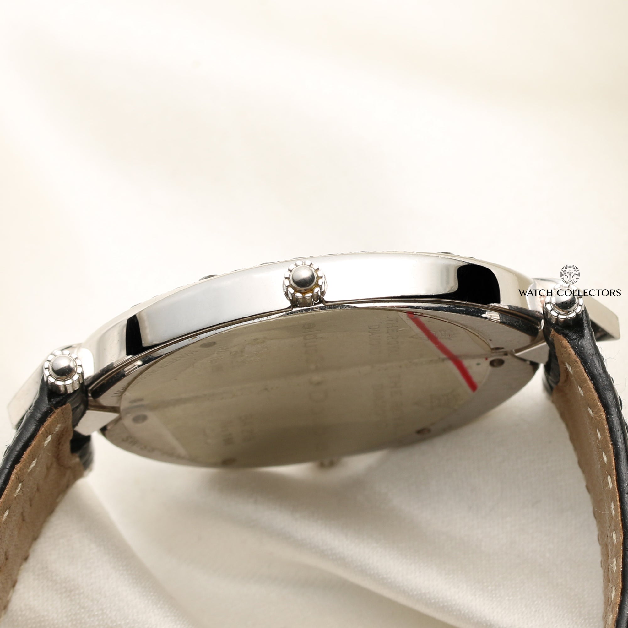 Royal Diamond 18K White Gold Second Hand Watch Collectors 6