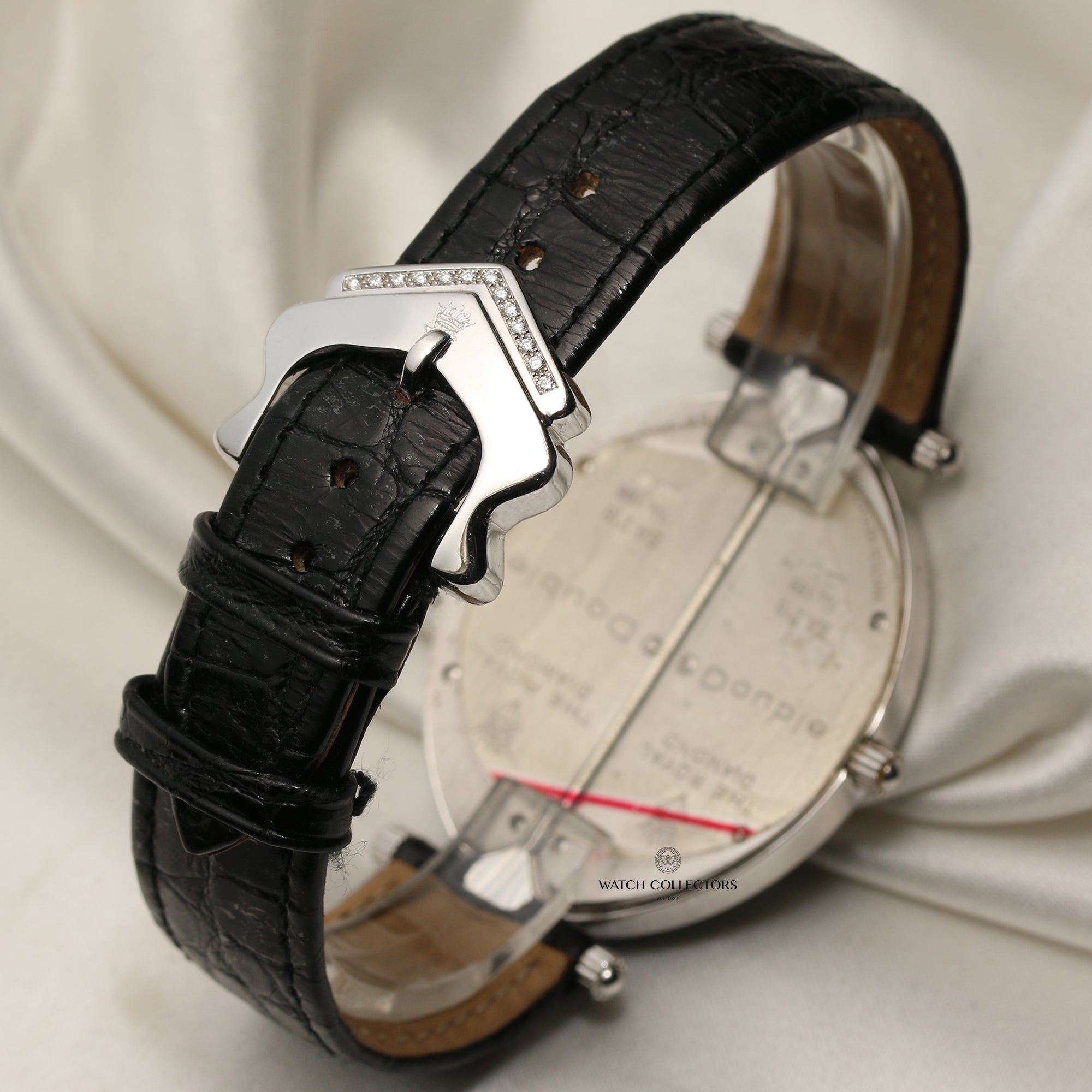 Royal Diamond 18K White Gold Second Hand Watch Collectors 7