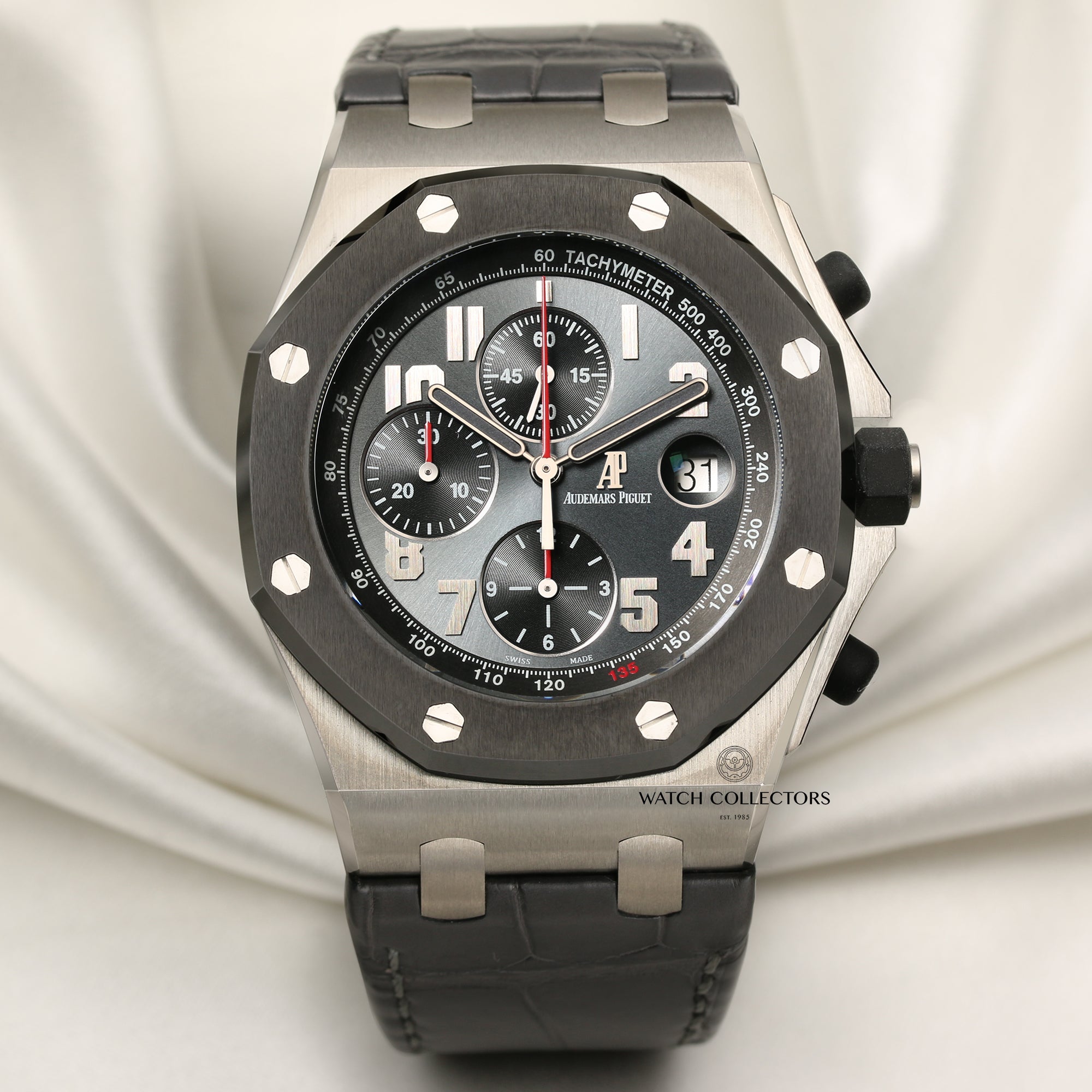 Unworn Audemars Piguet Royal Oak Offshore Qatar Edition Second Hand Watch Collectors 1