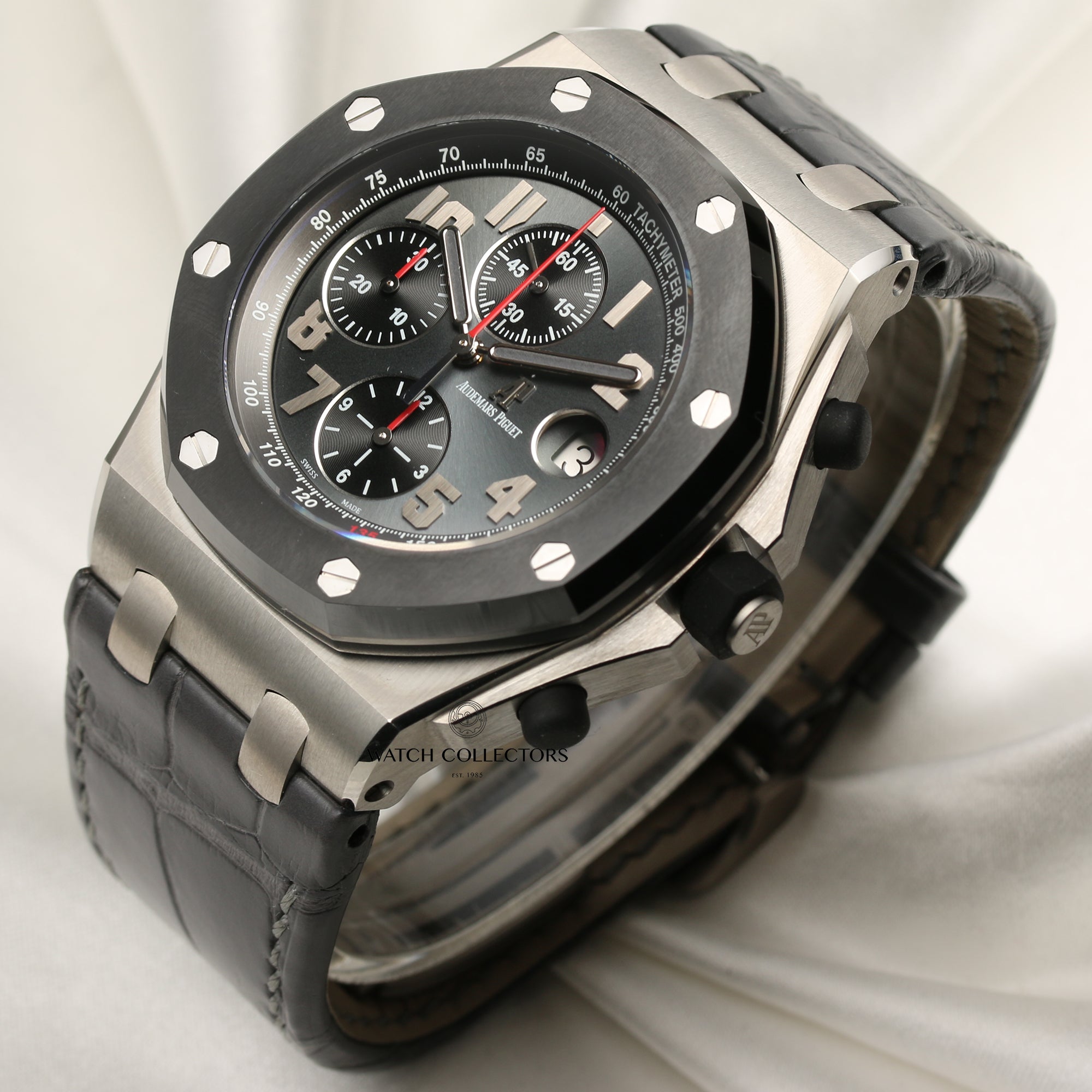 Unworn Audemars Piguet Royal Oak Offshore Qatar Edition Second Hand Watch Collectors 3